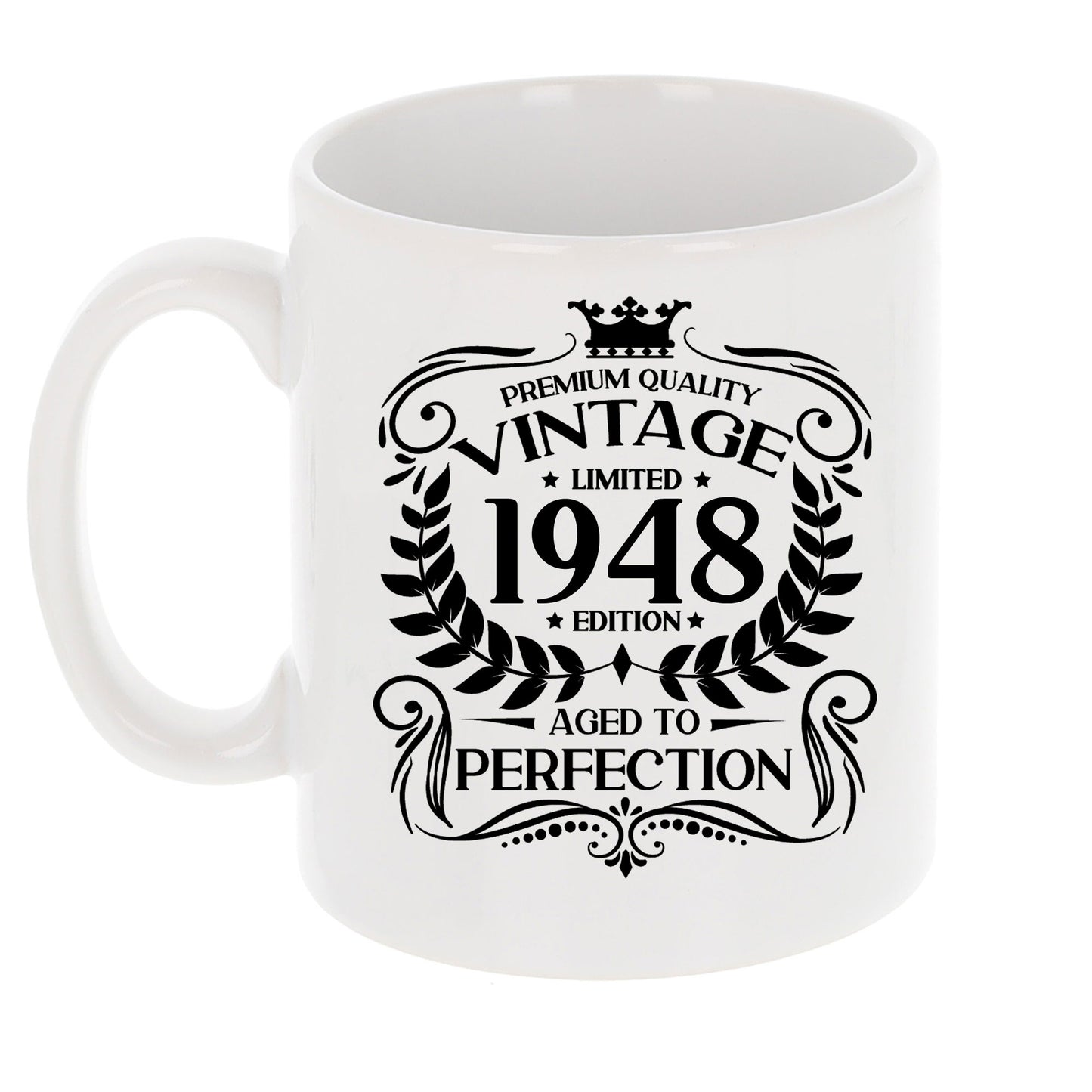 Personalised Vintage 1948 Mug and/or Coaster - Always Looking Good -