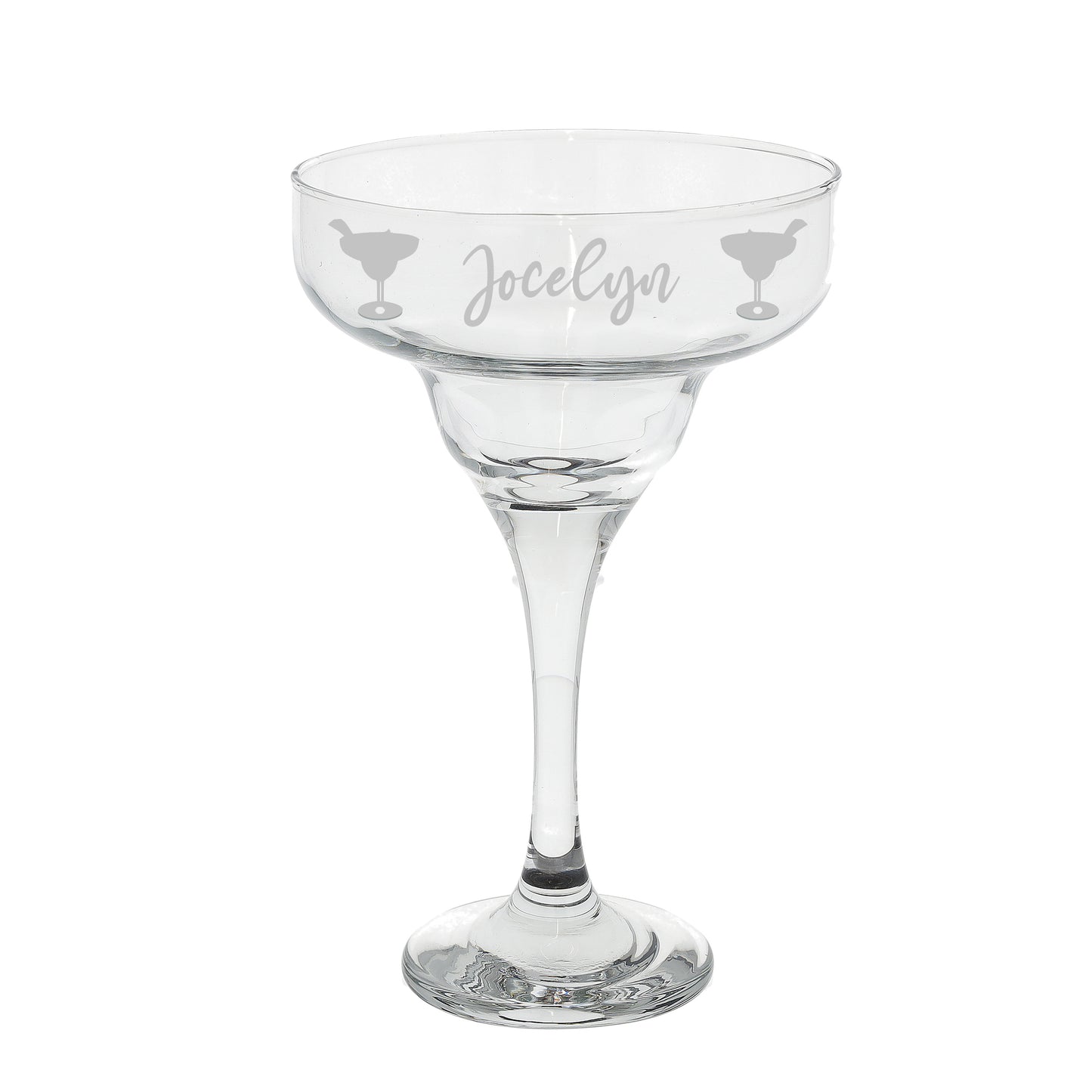 Personalised Cocktail Occasion Filled Engraved Margarita Glass - Always Looking Good -