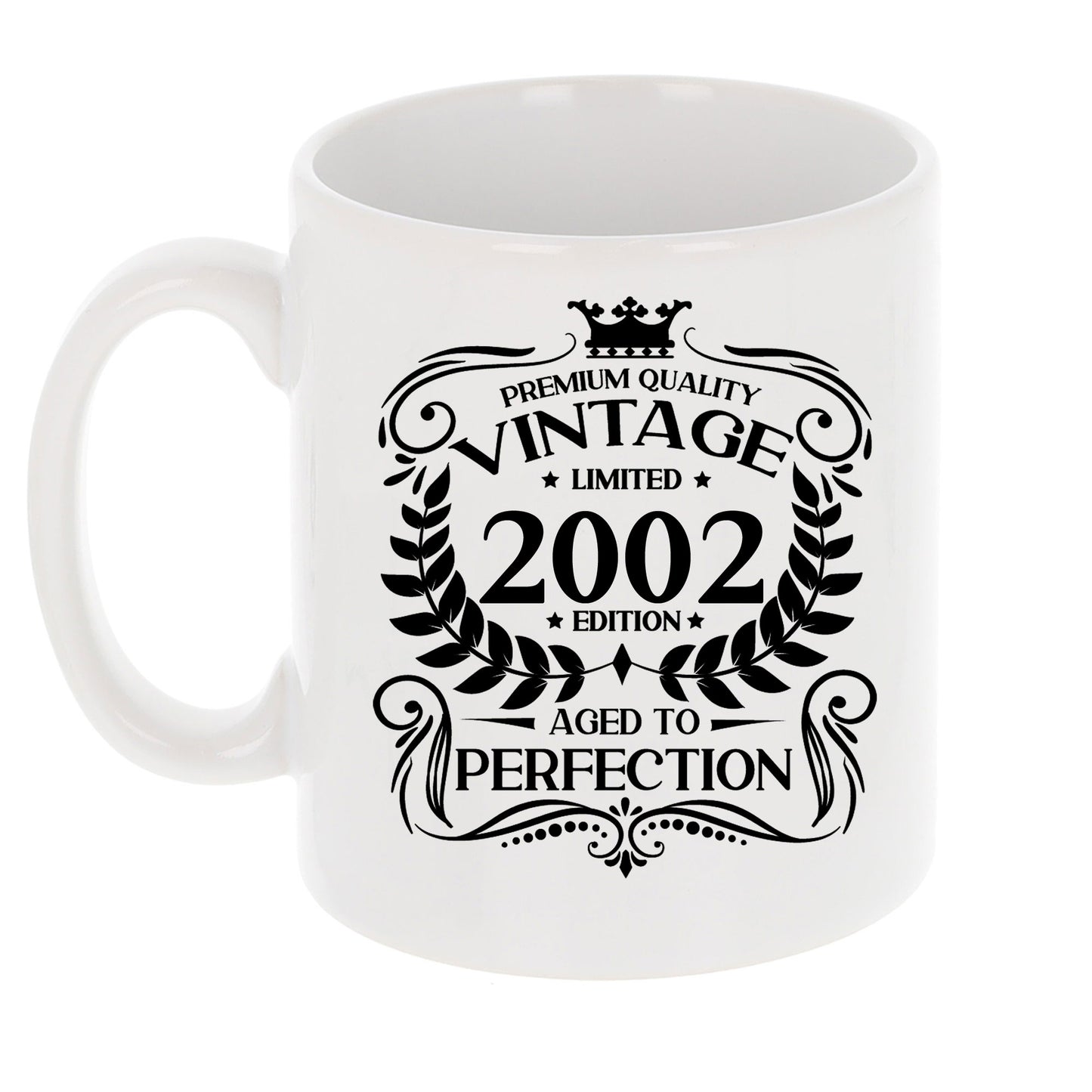 Personalised Vintage 2002 Mug and/or Coaster - Always Looking Good -