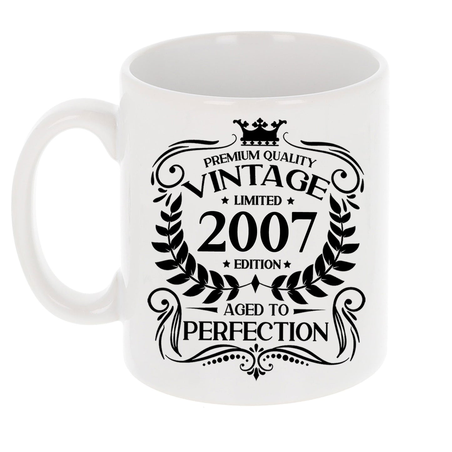 Personalised Vintage 2007 Mug and/or Coaster - Always Looking Good -