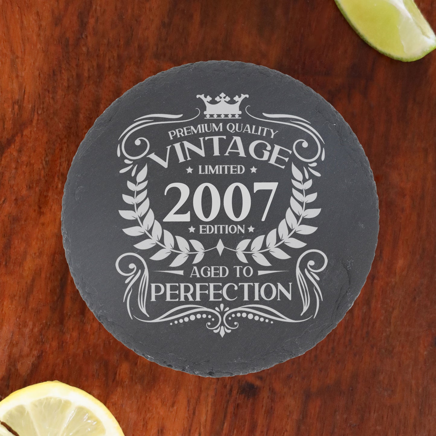 Personalised Vintage 2007 Mug and/or Coaster - Always Looking Good -