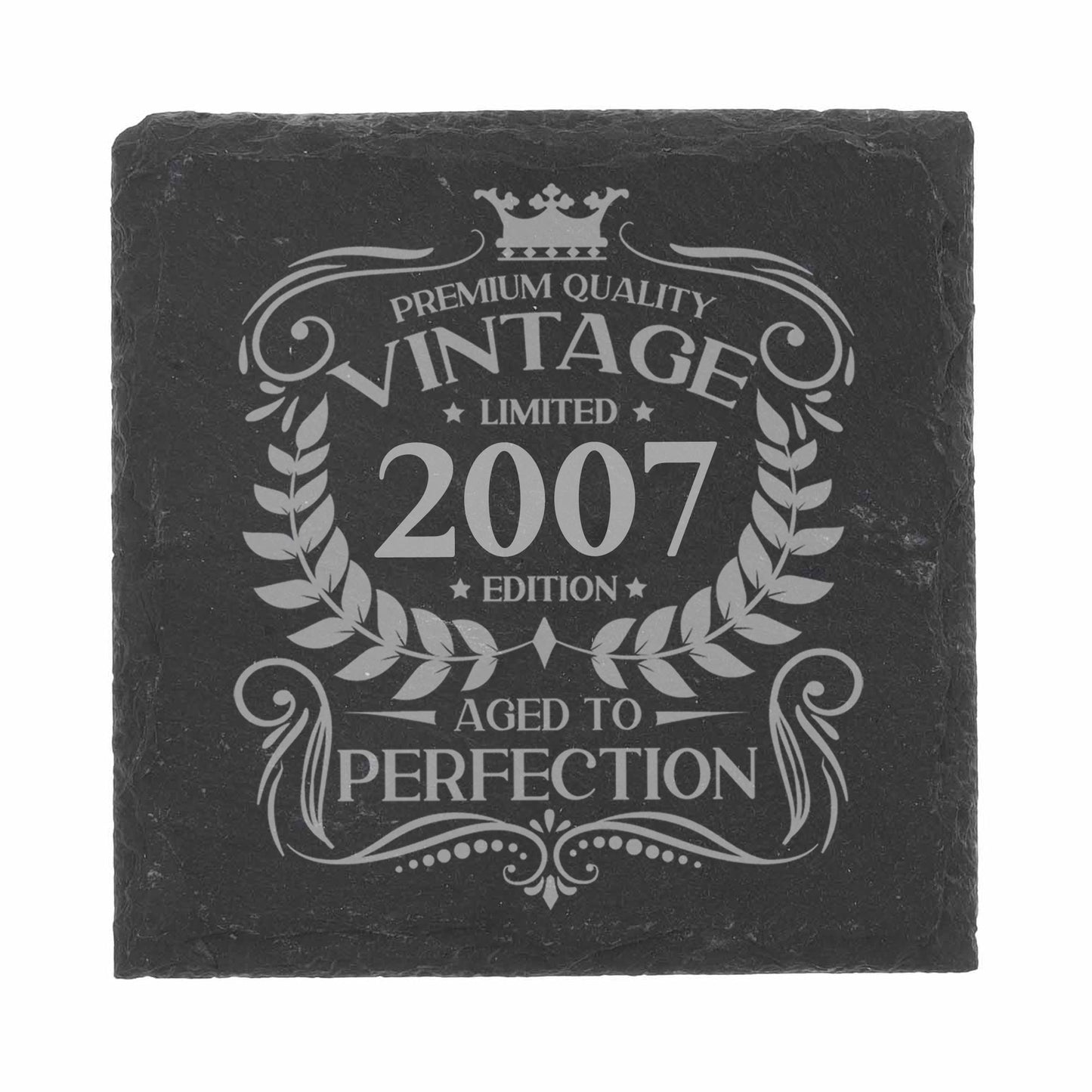 Personalised Vintage 2007 Mug and/or Coaster - Always Looking Good -