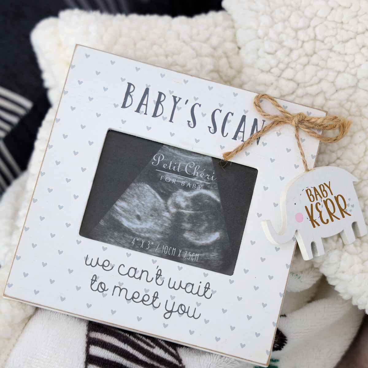 Personalised Engraved Baby Scan Photo Frame - Always Looking Good -