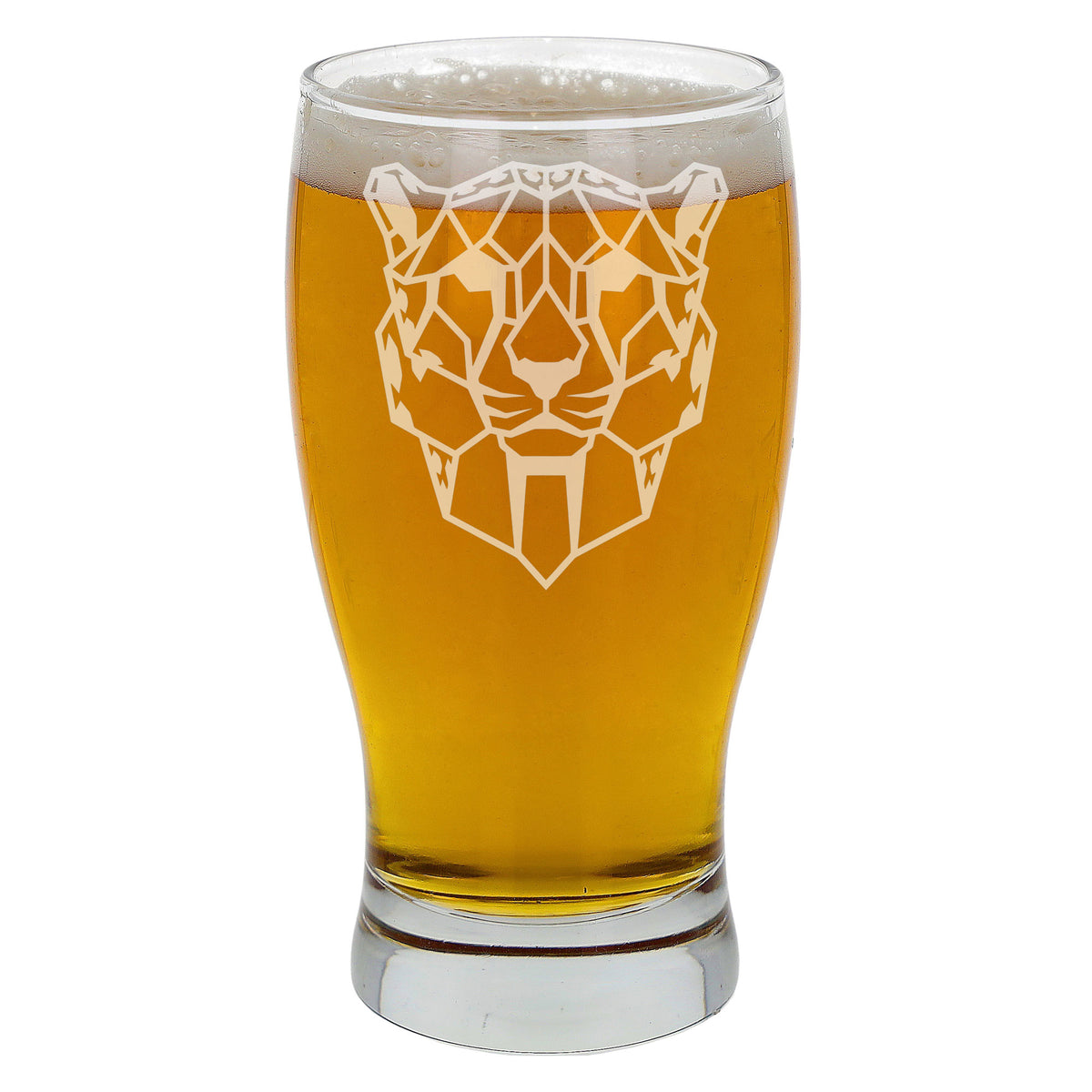 Cheetah Engraved Beer Pint Glass - Always Looking Good -