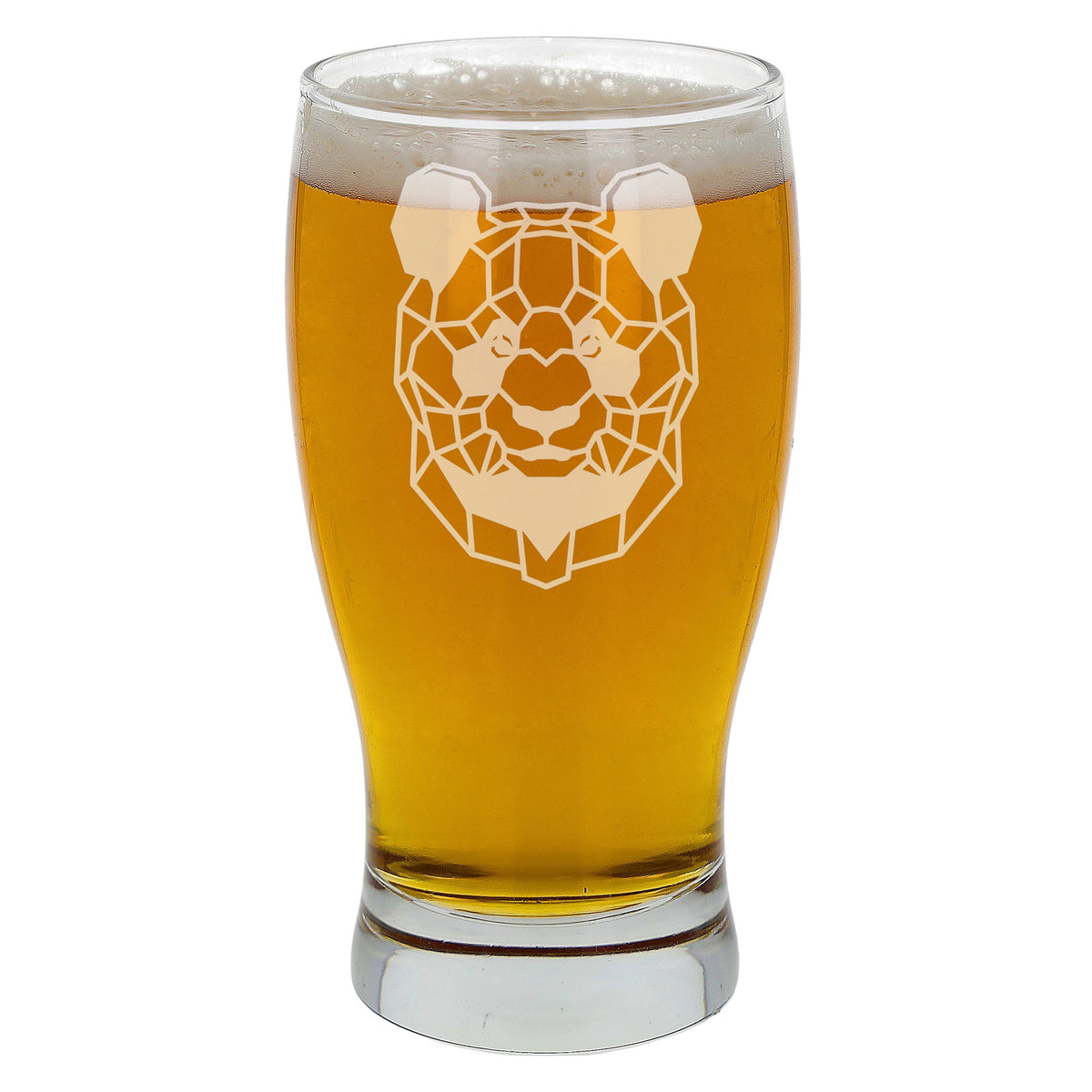Panda Engraved Beer Pint Glass - Always Looking Good -