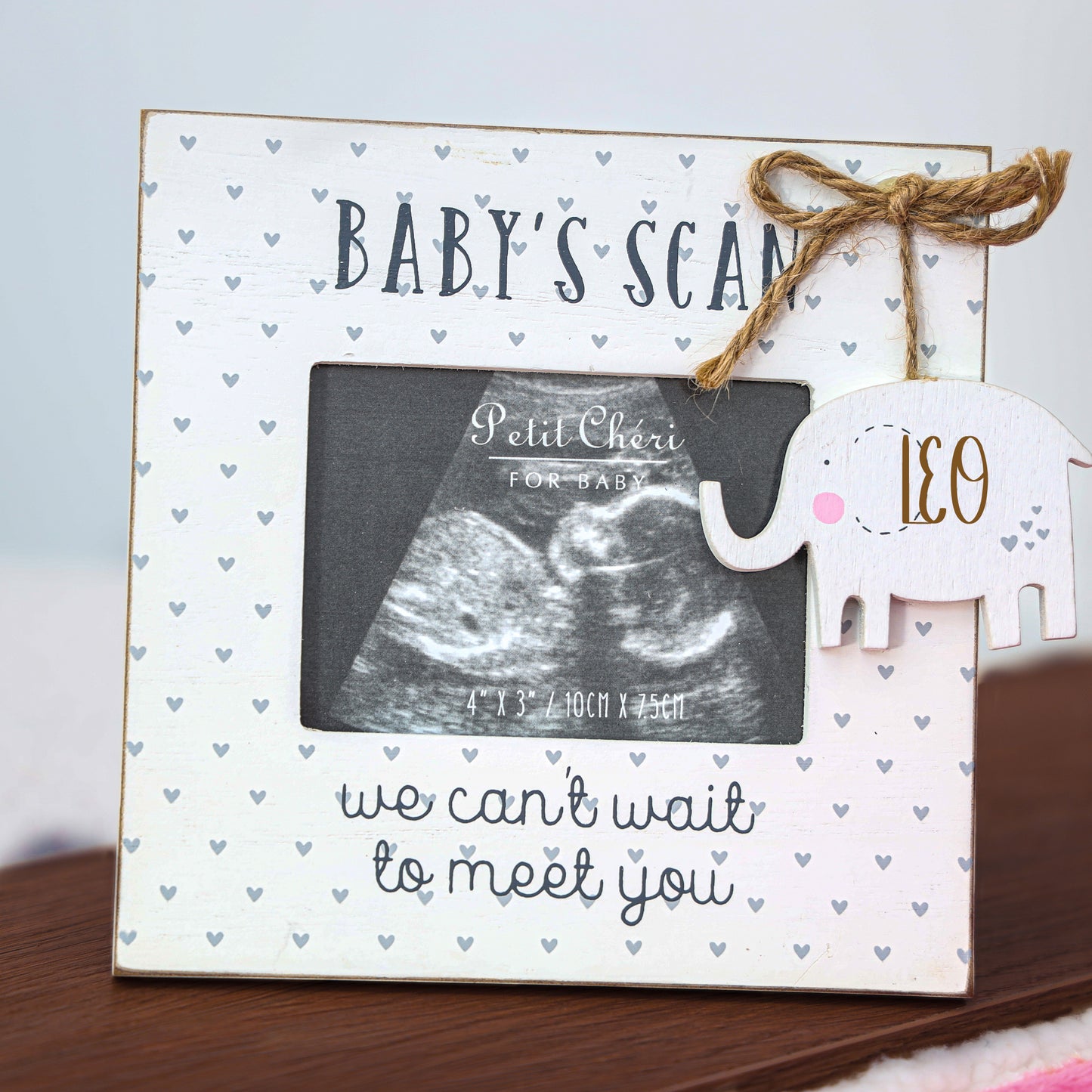 Personalised Engraved Baby Scan Photo Frame  - Always Looking Good -   