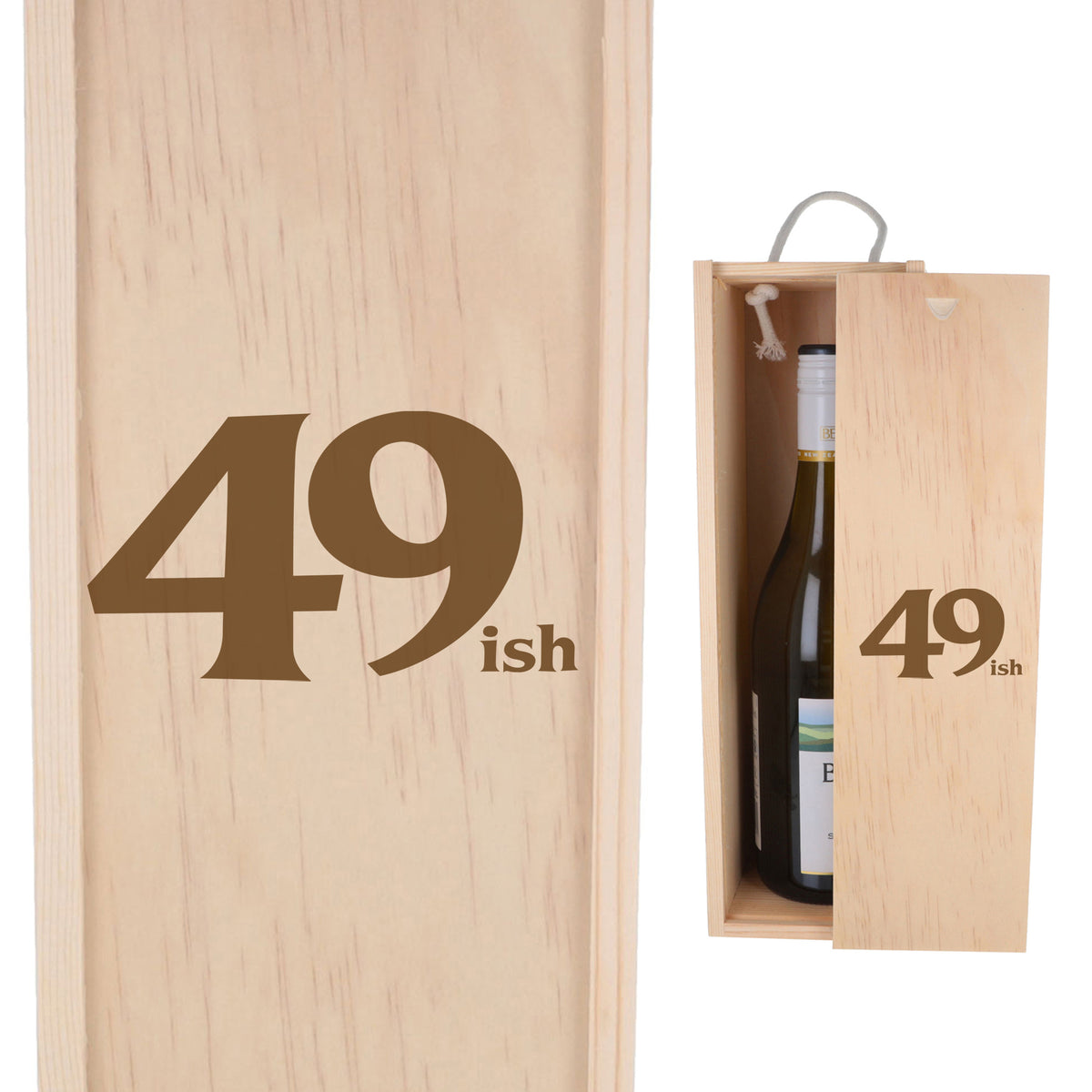 Wooden Bottle Box
