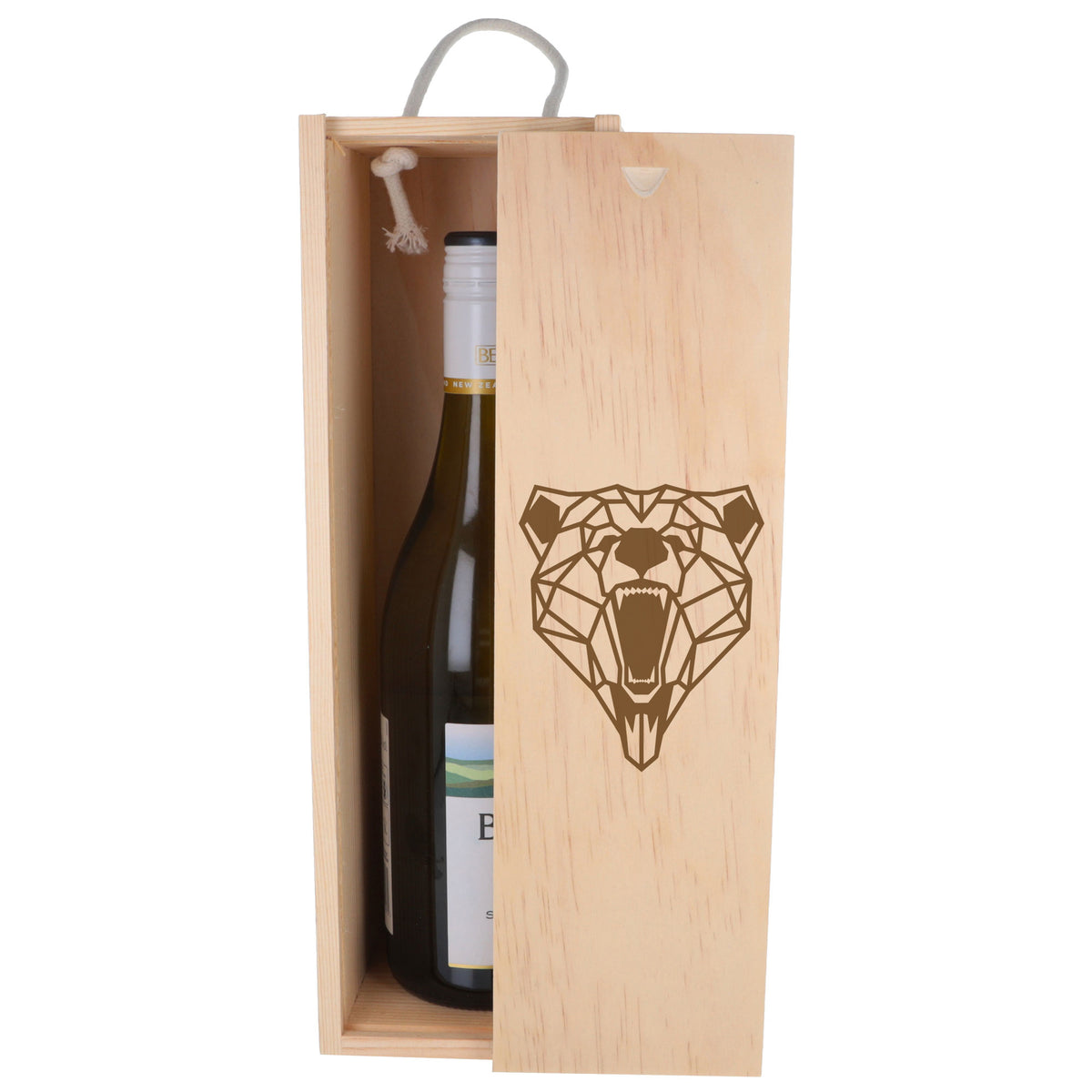 Wooden Bottle Box