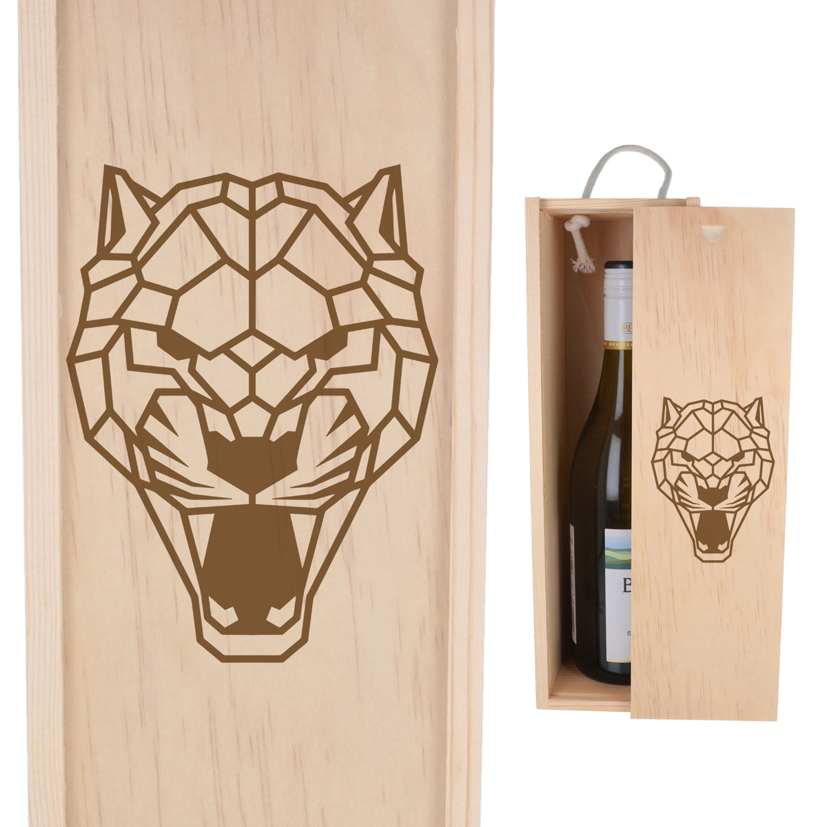 Wooden Bottle Box