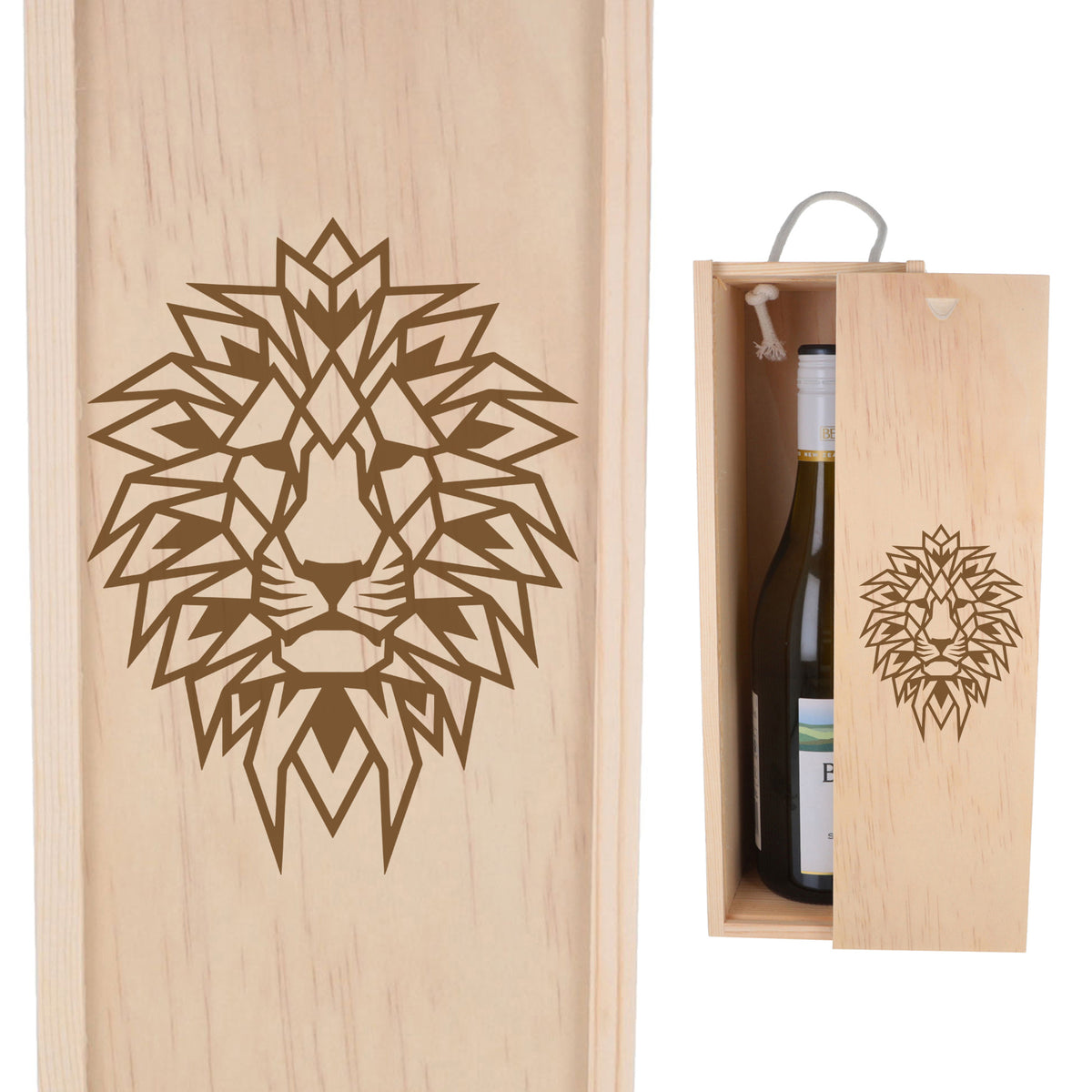 Wooden Bottle Box