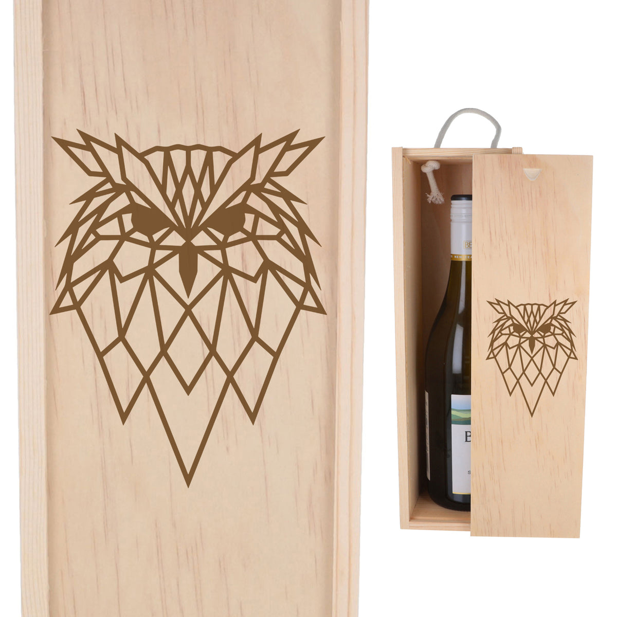 Wooden Bottle Box