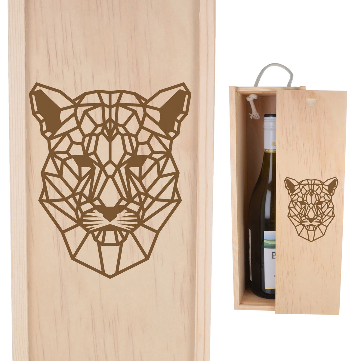 Wooden Bottle Box