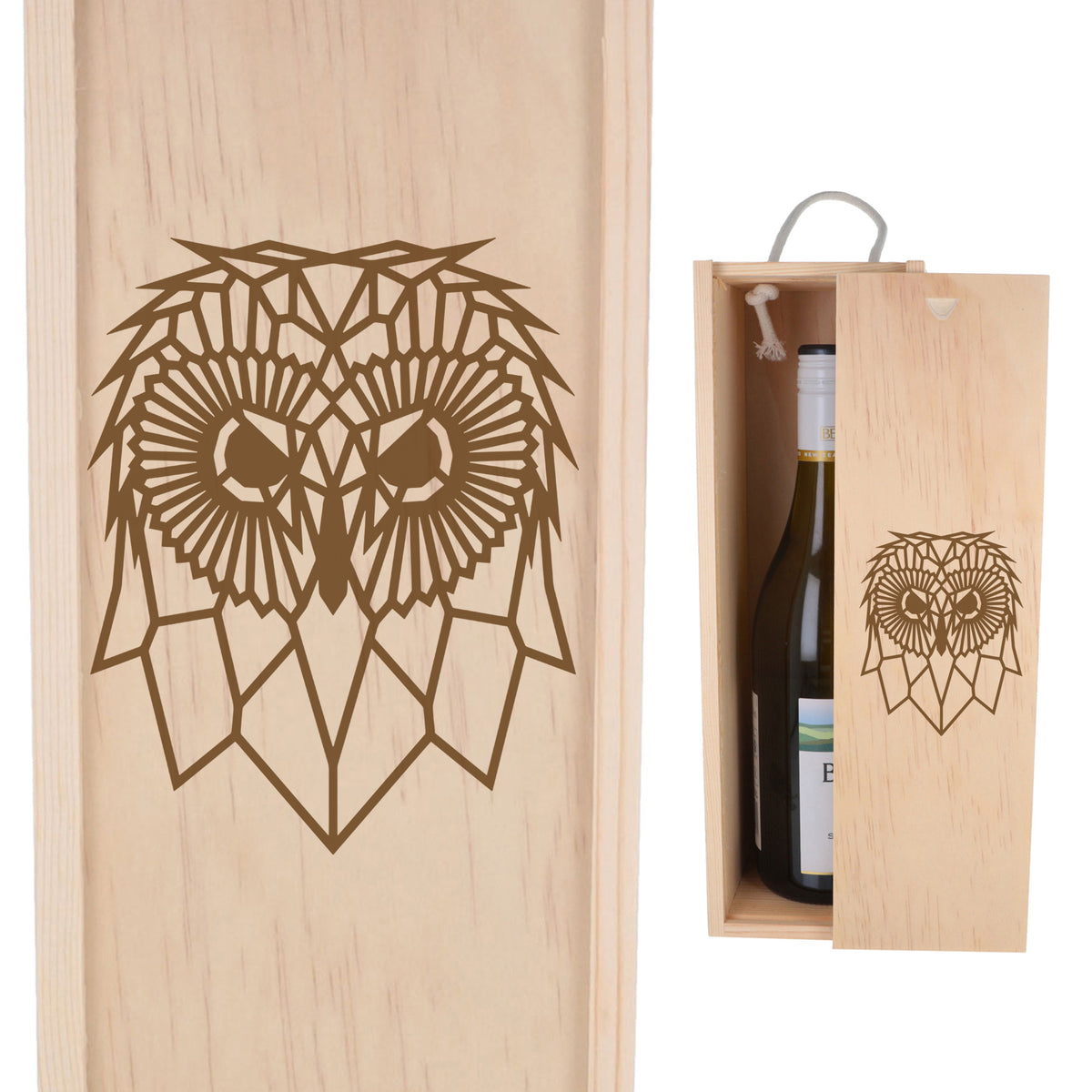 Wooden Bottle Box