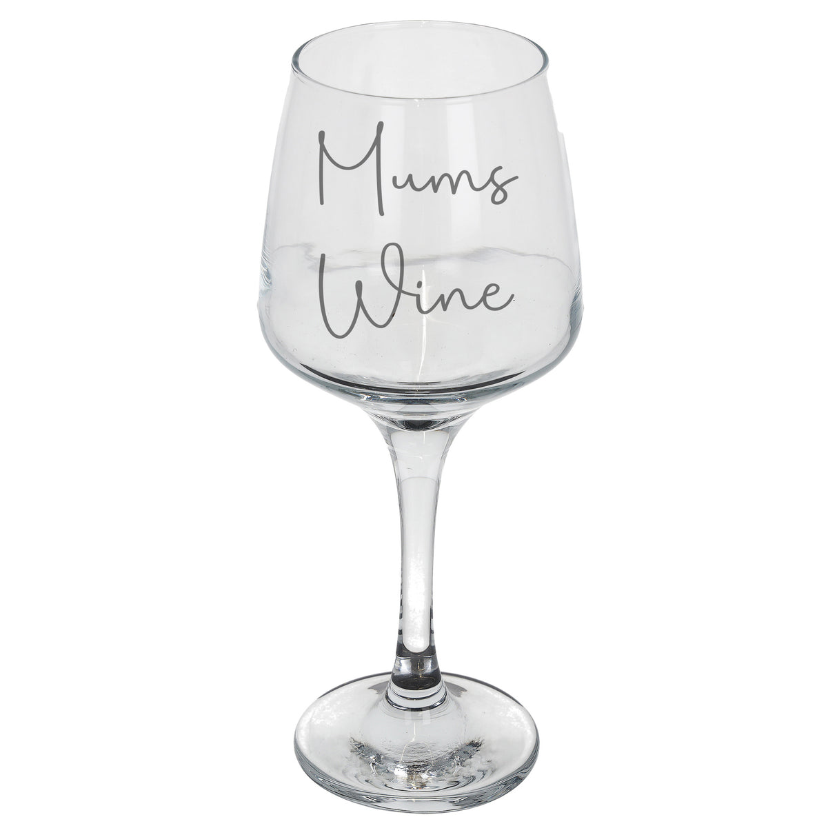 Mum's Wine Engraved Wine Glass Gift for Mum