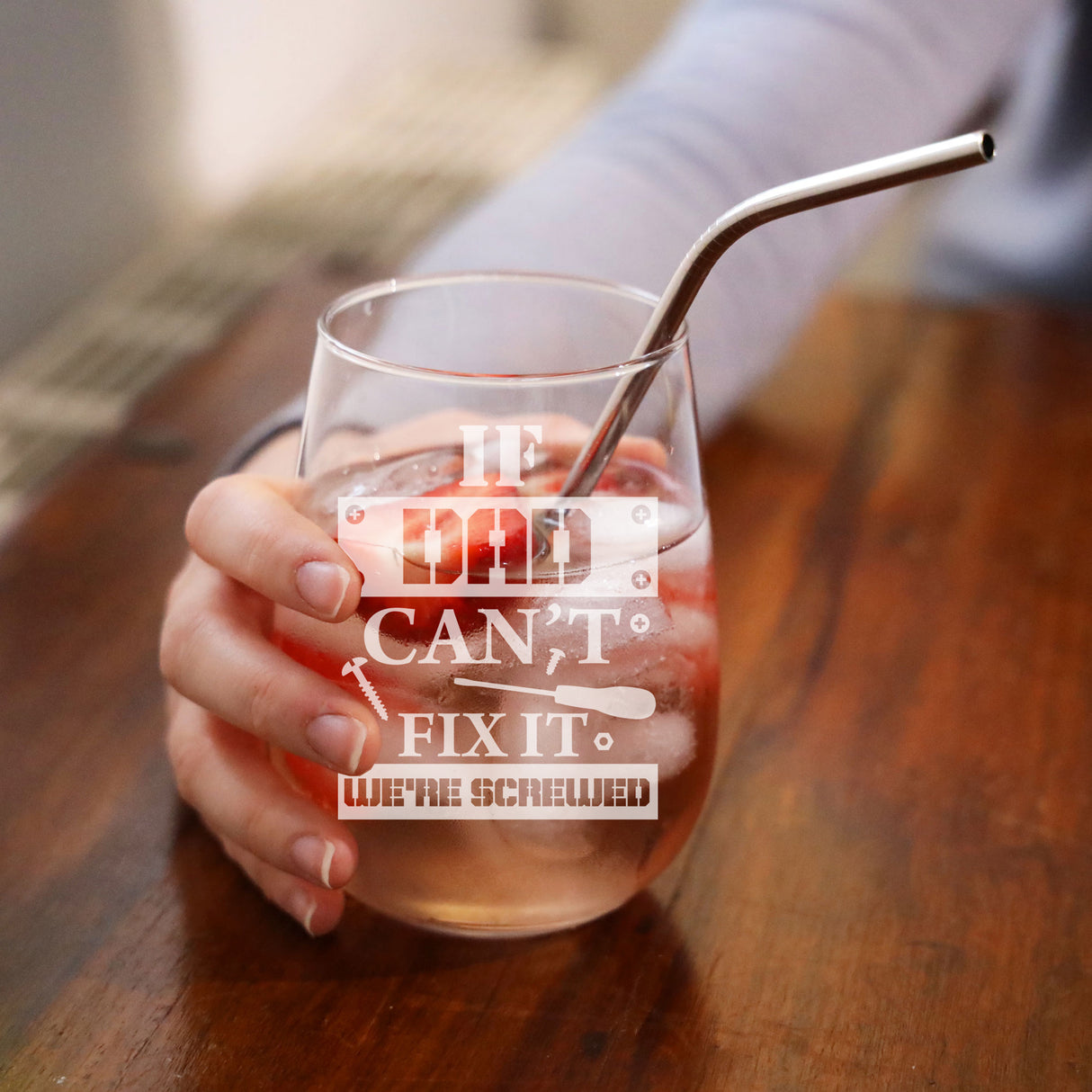 Stemless Gin Glass