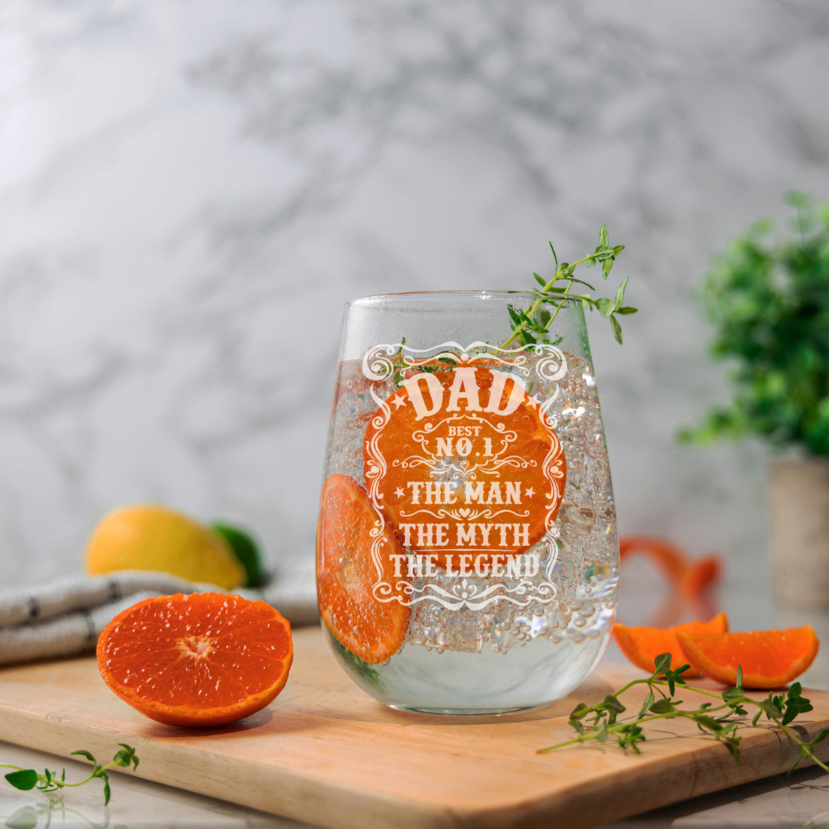 Stemless Gin Glass