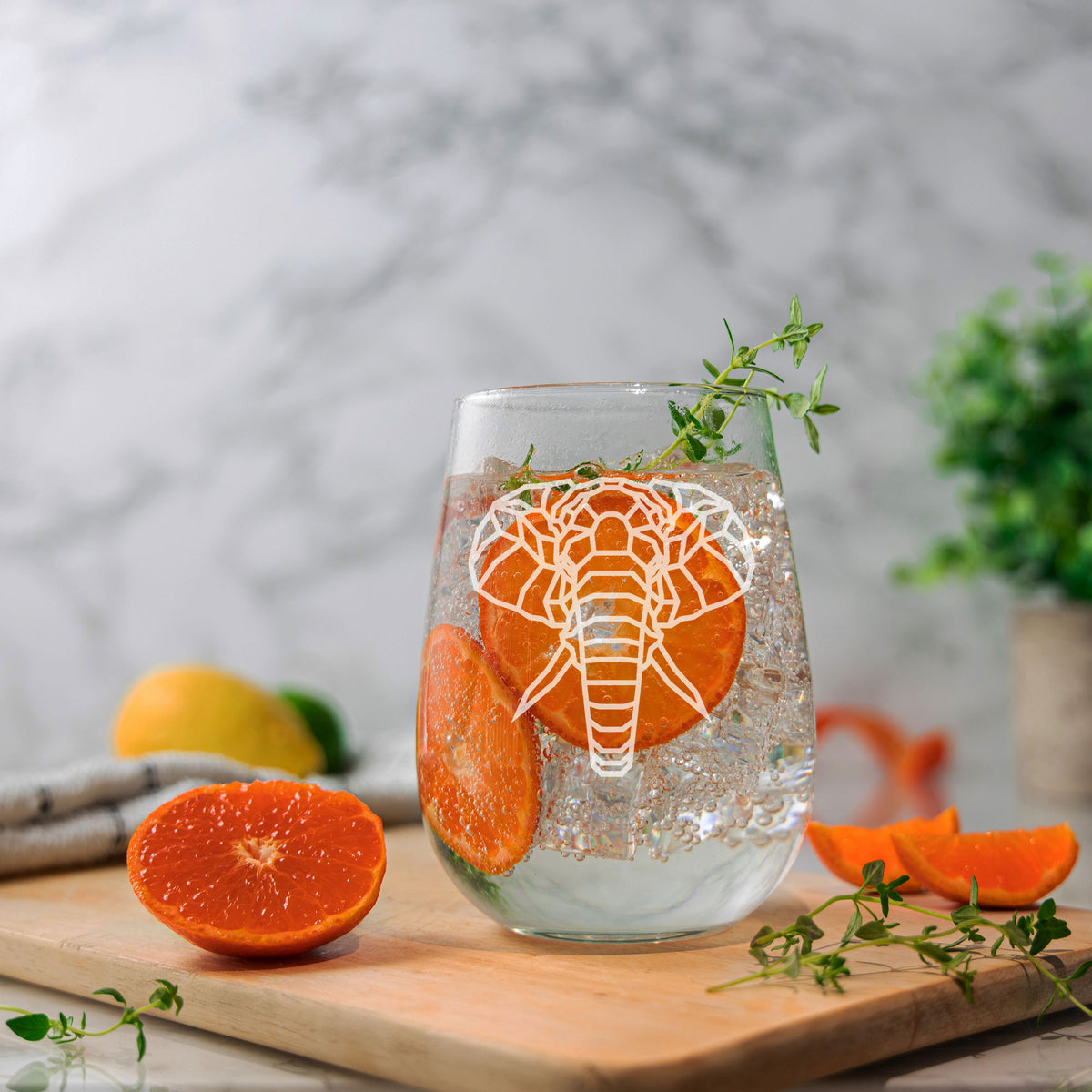 Stemless Gin Glass