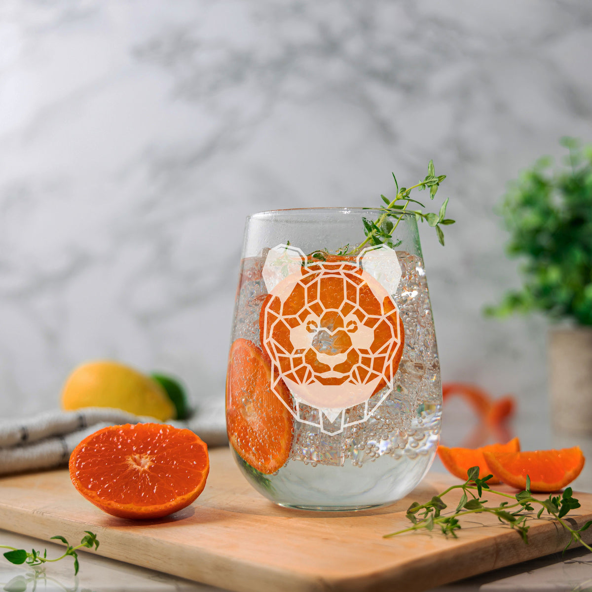 Stemless Gin Glass