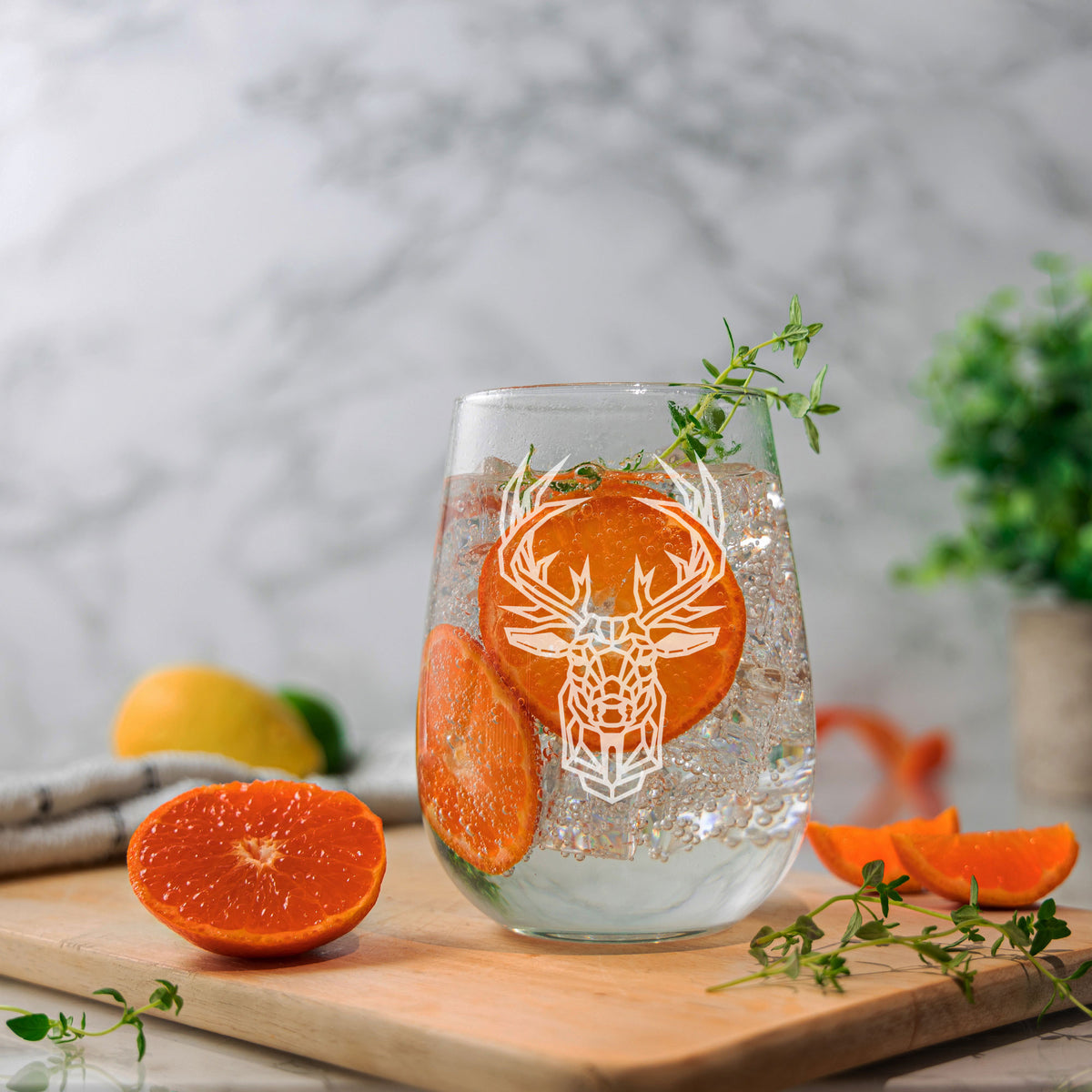 Stemless Gin Glass