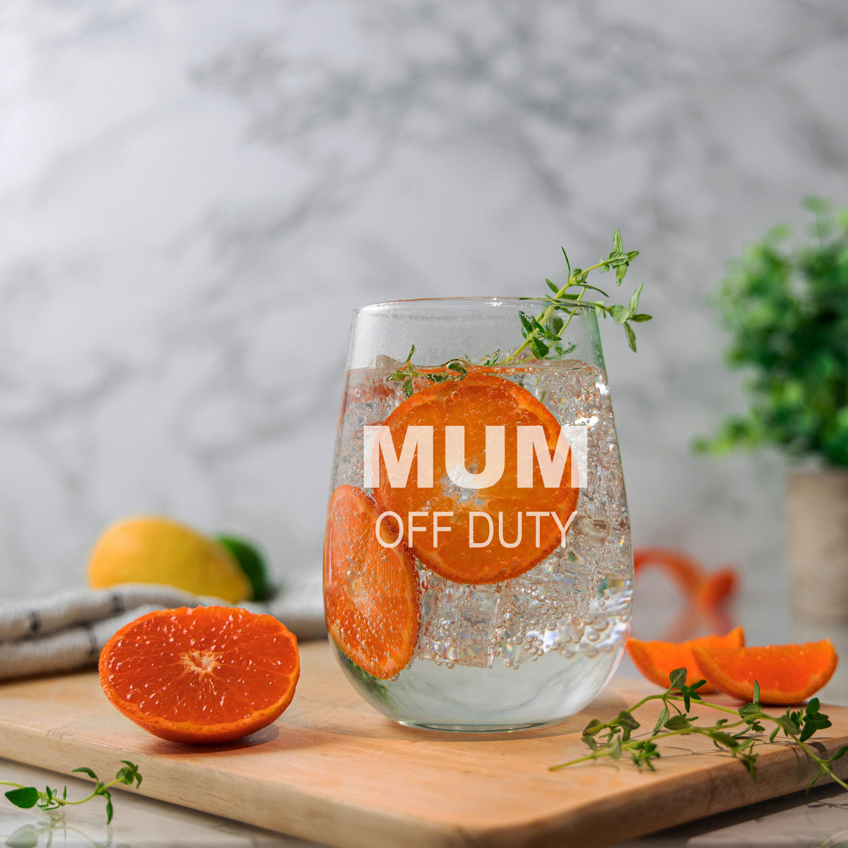 Stemless Gin Glass
