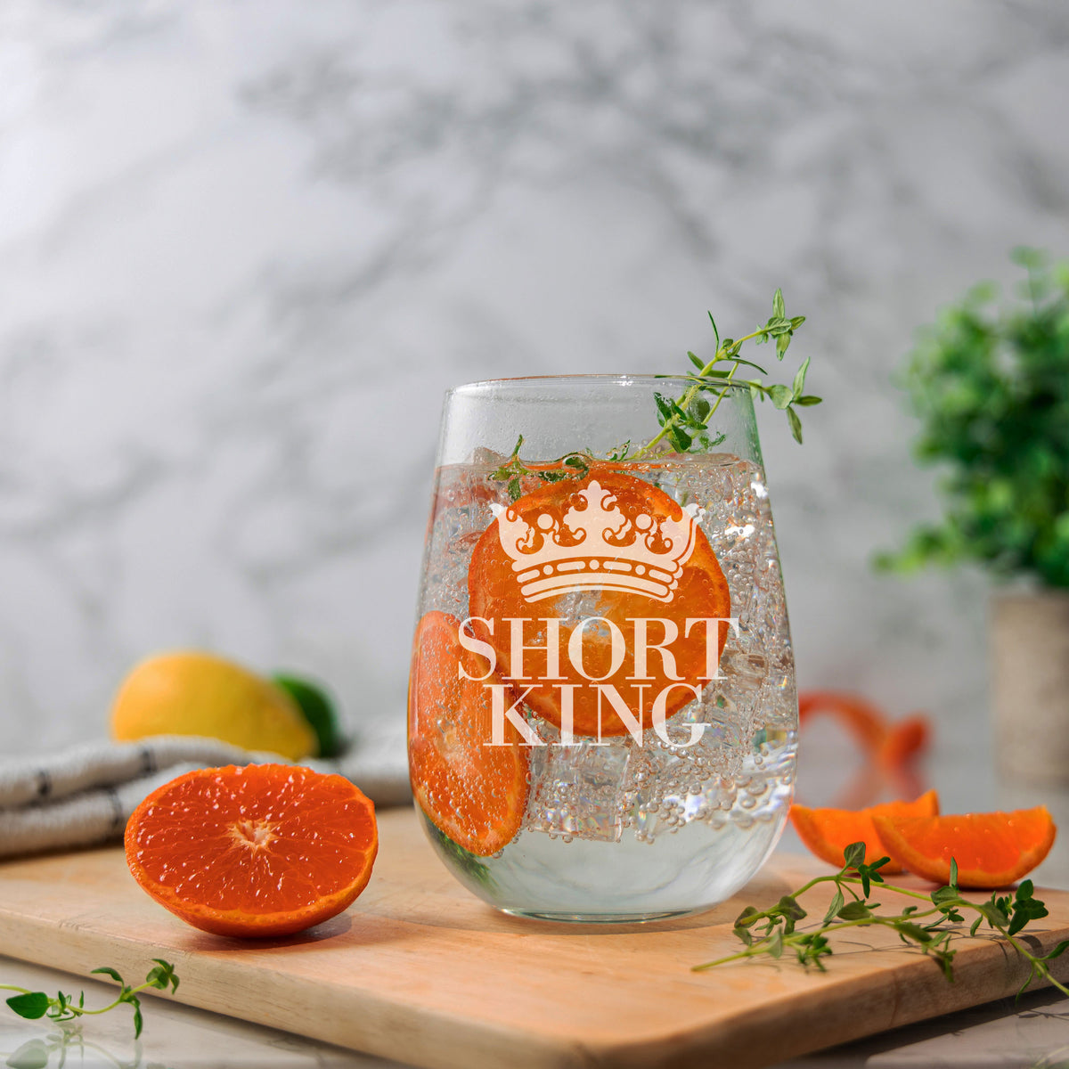 Stemless Gin Glass