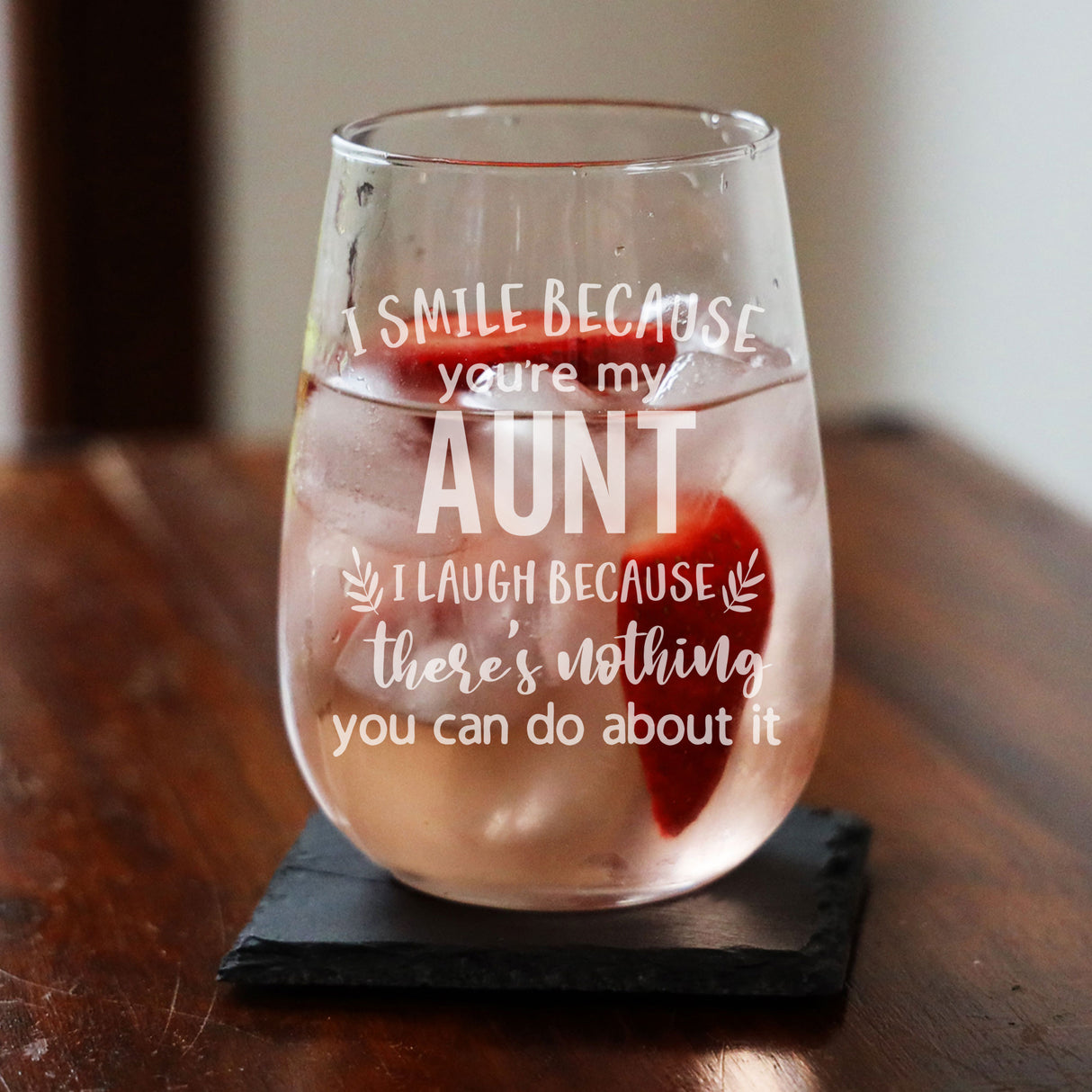 Stemless Gin Glass
