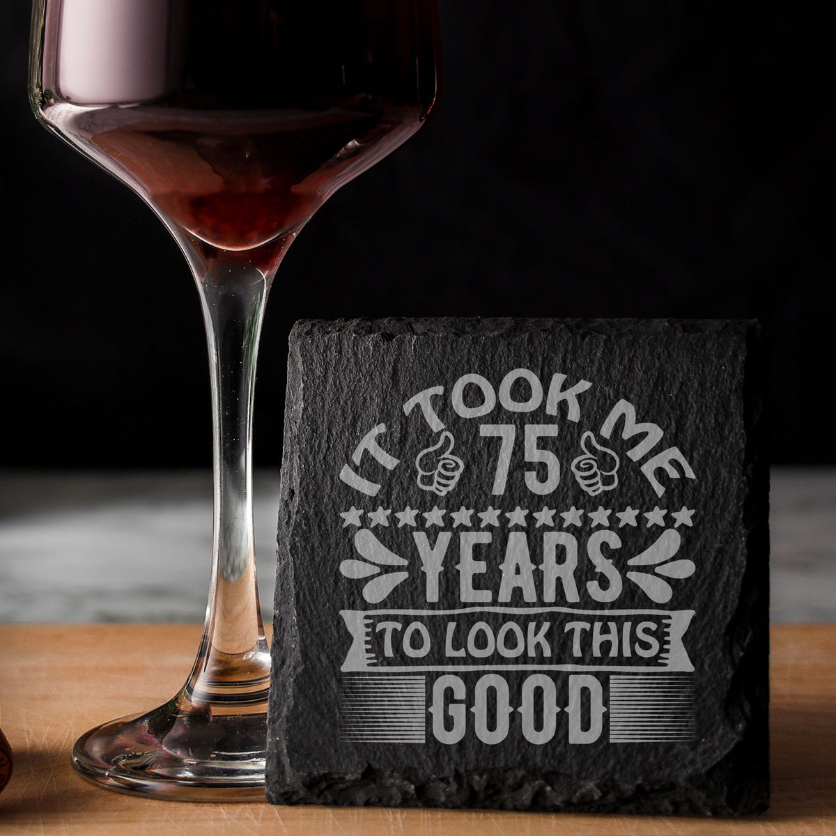 Square Slate Coaster