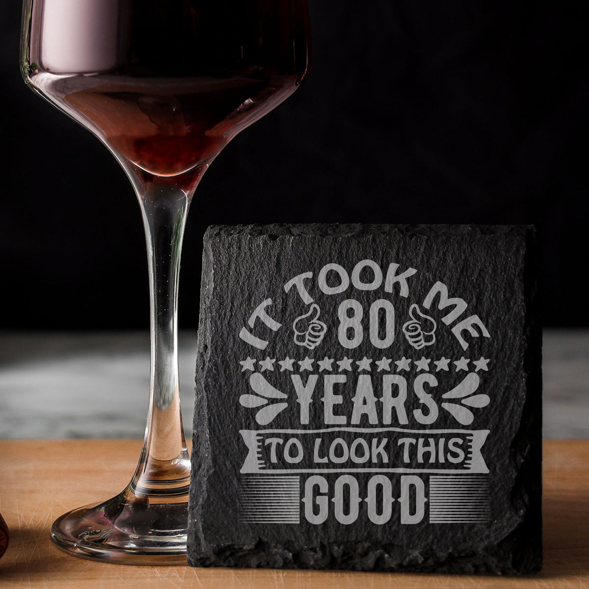 Square Slate Coaster