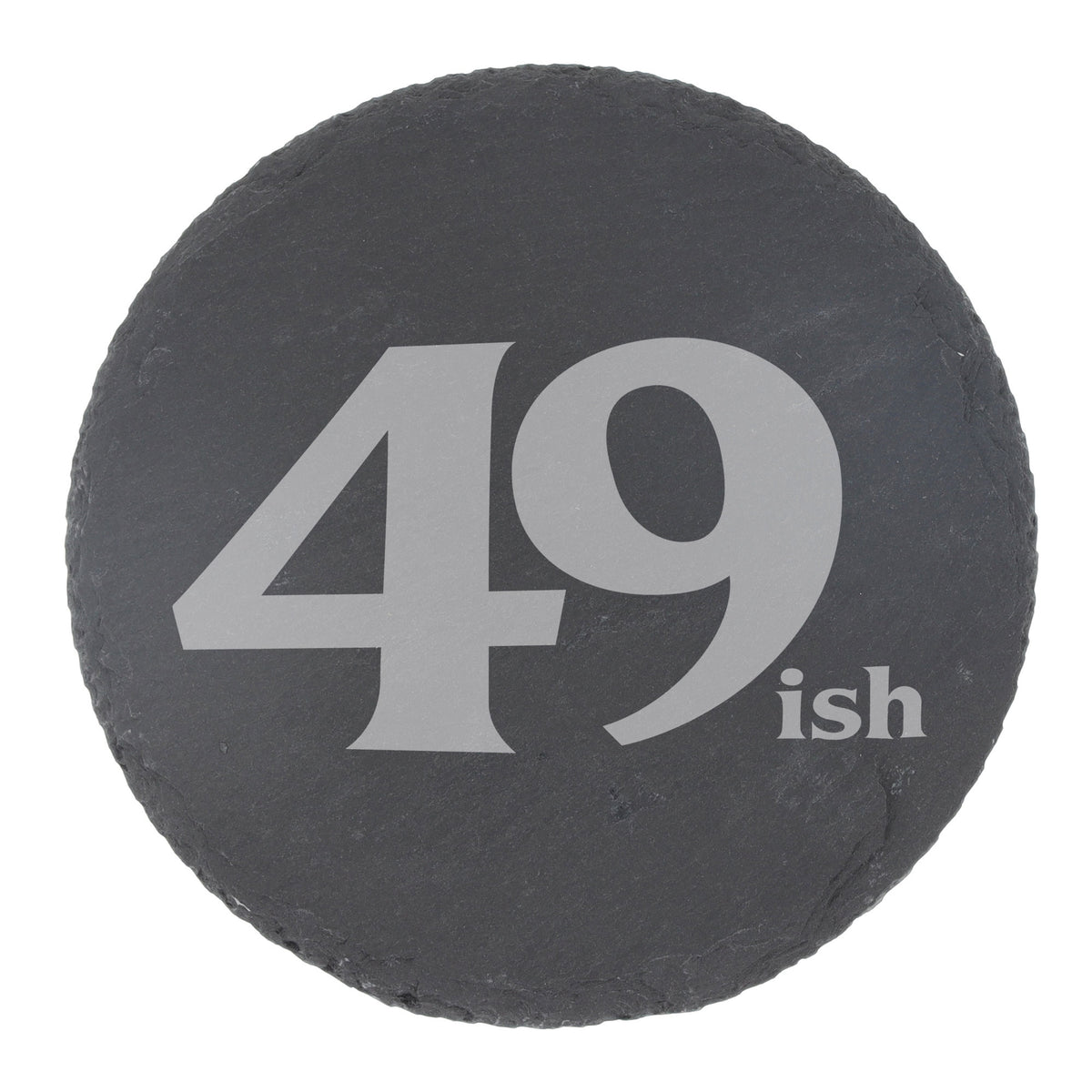 Round Slate Coaster