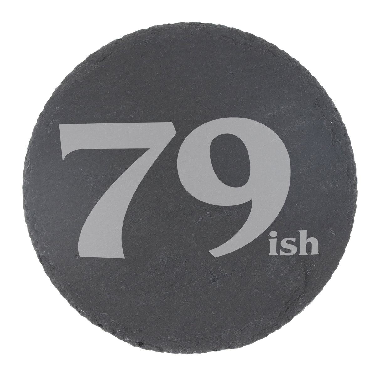 Round Slate Coaster