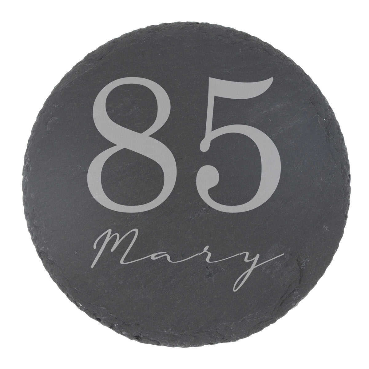 Round Slate Coaster