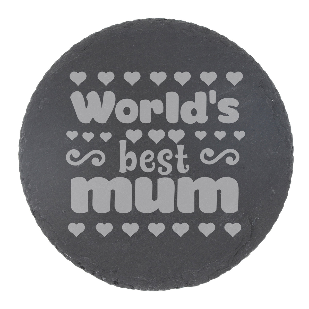 Round Slate Coaster