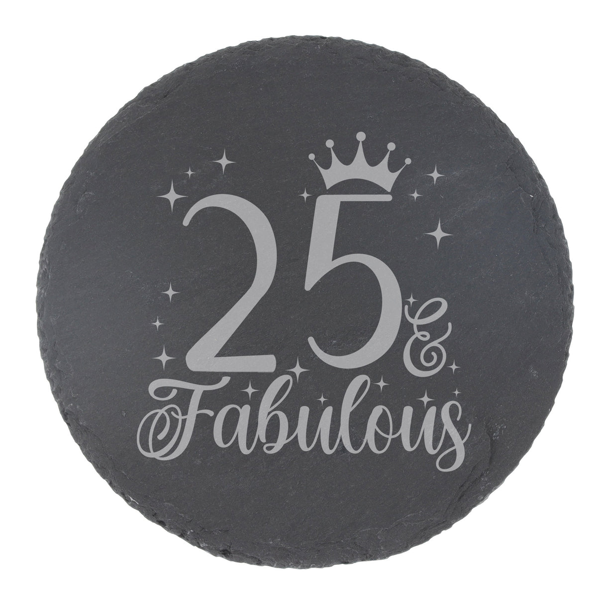 Round Slate Coaster
