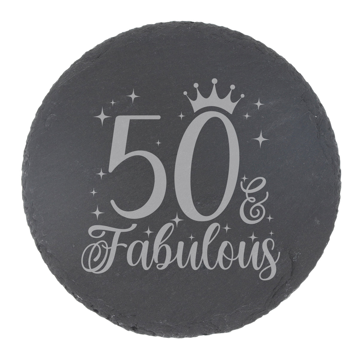 Round Slate Coaster