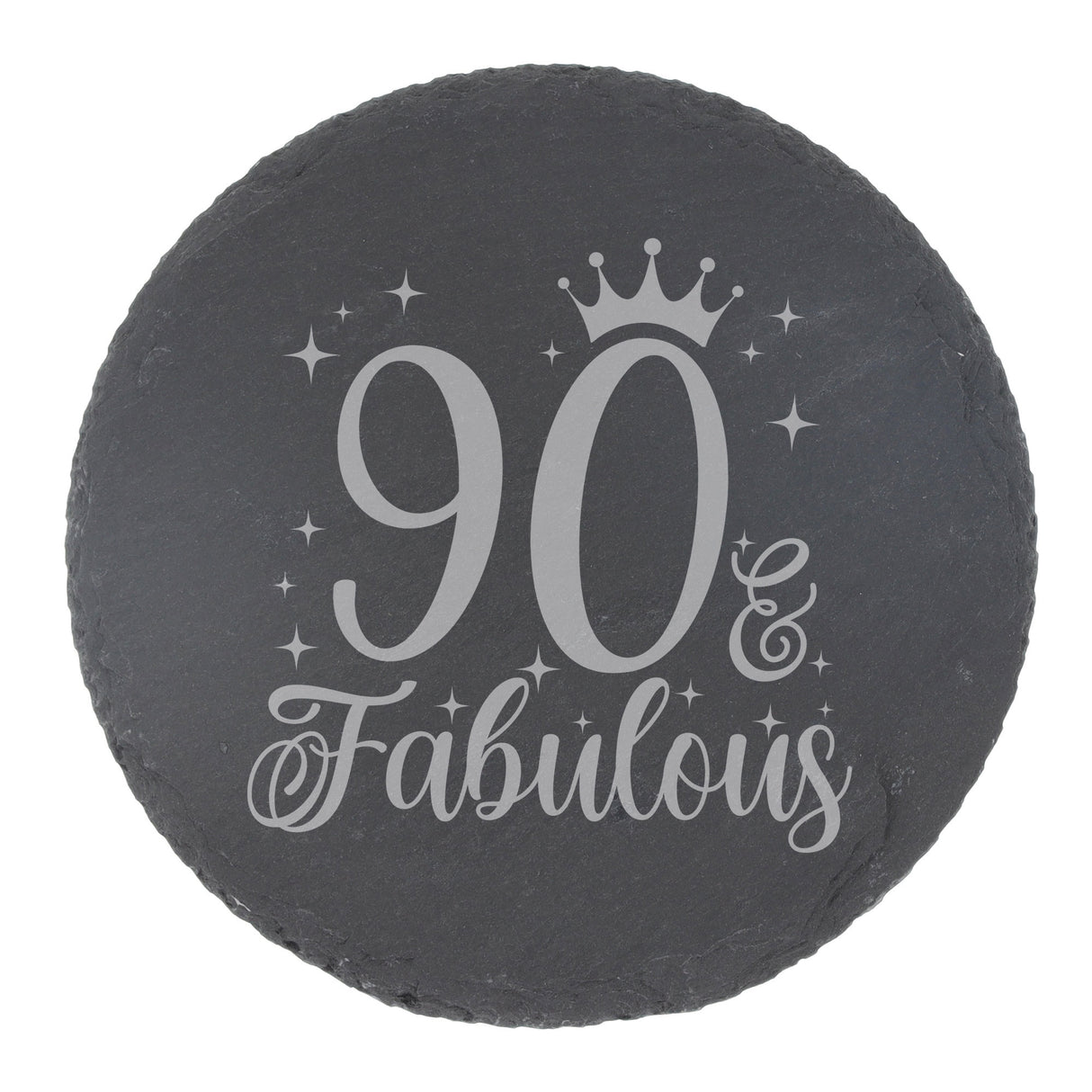 Round Slate Coaster