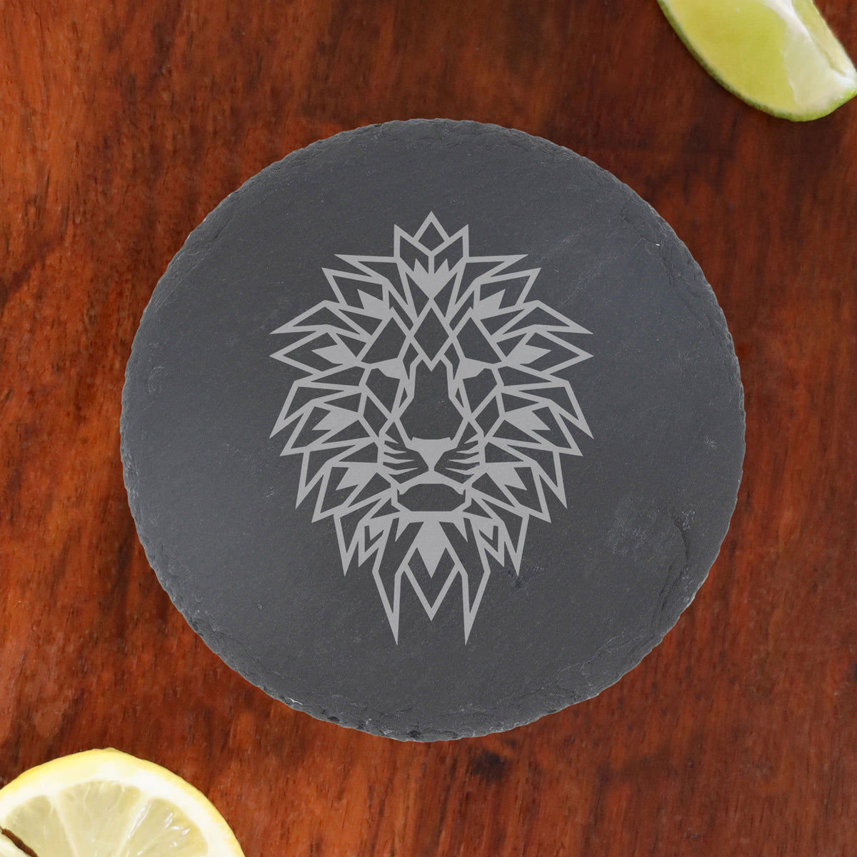 Round Slate Coaster