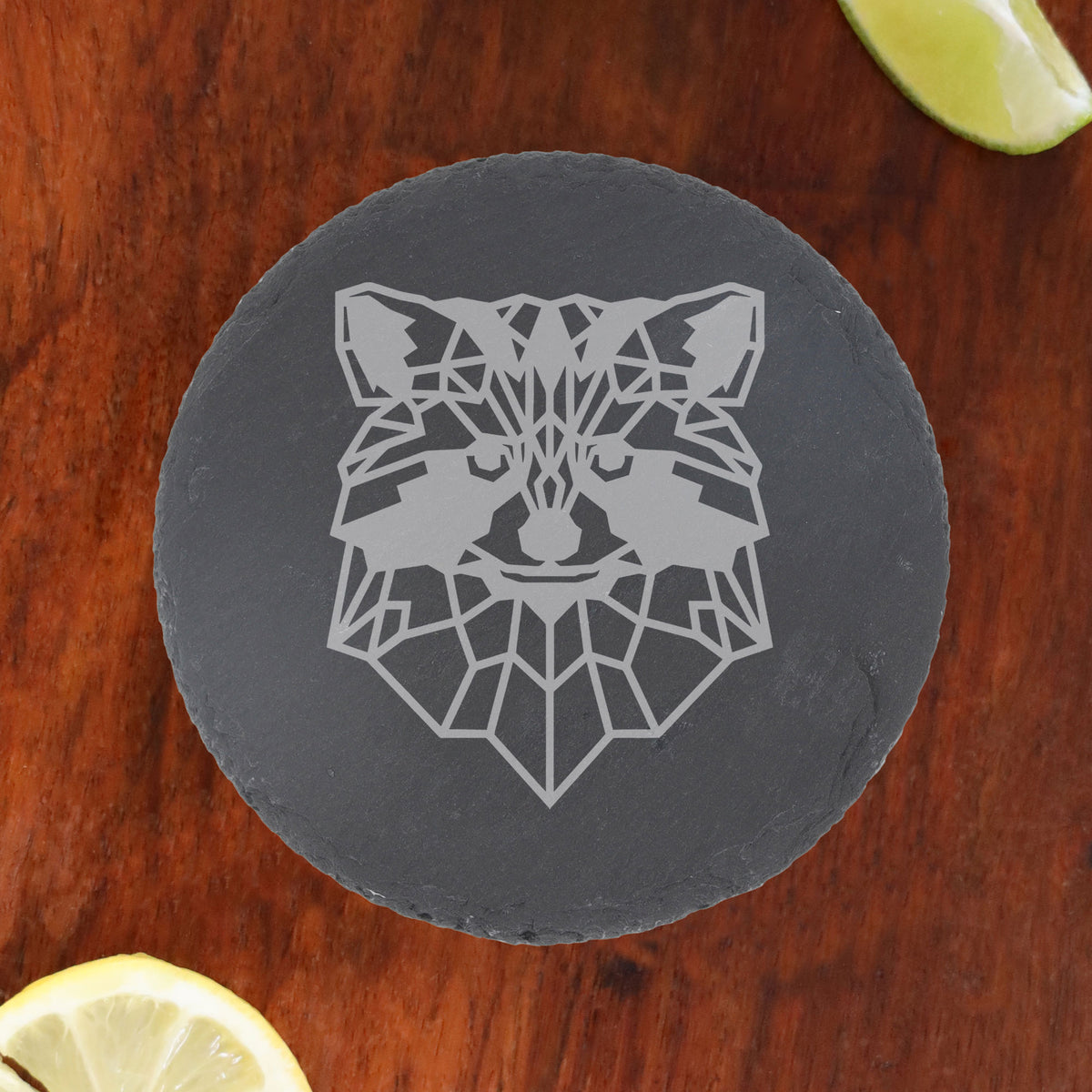Round Slate Coaster