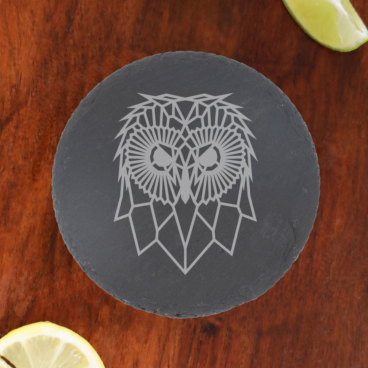 Round Slate Coaster