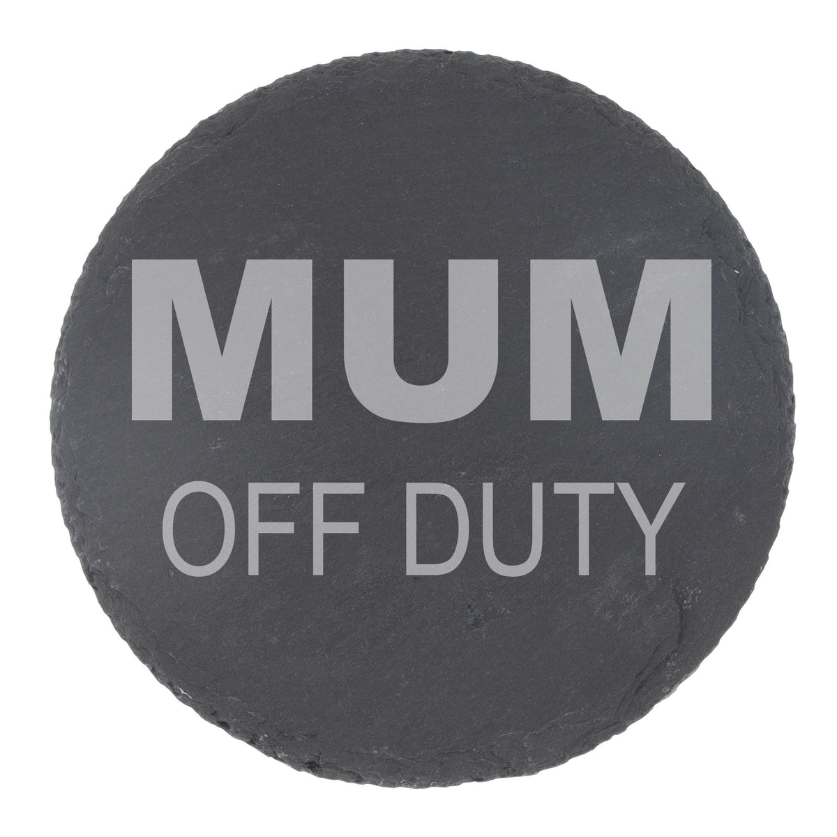Round Slate Coaster