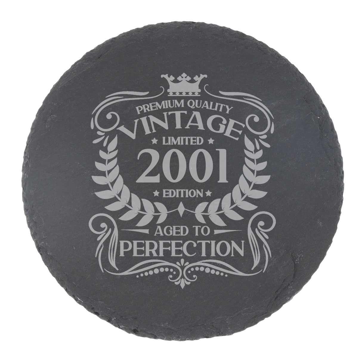 Round Slate Coaster