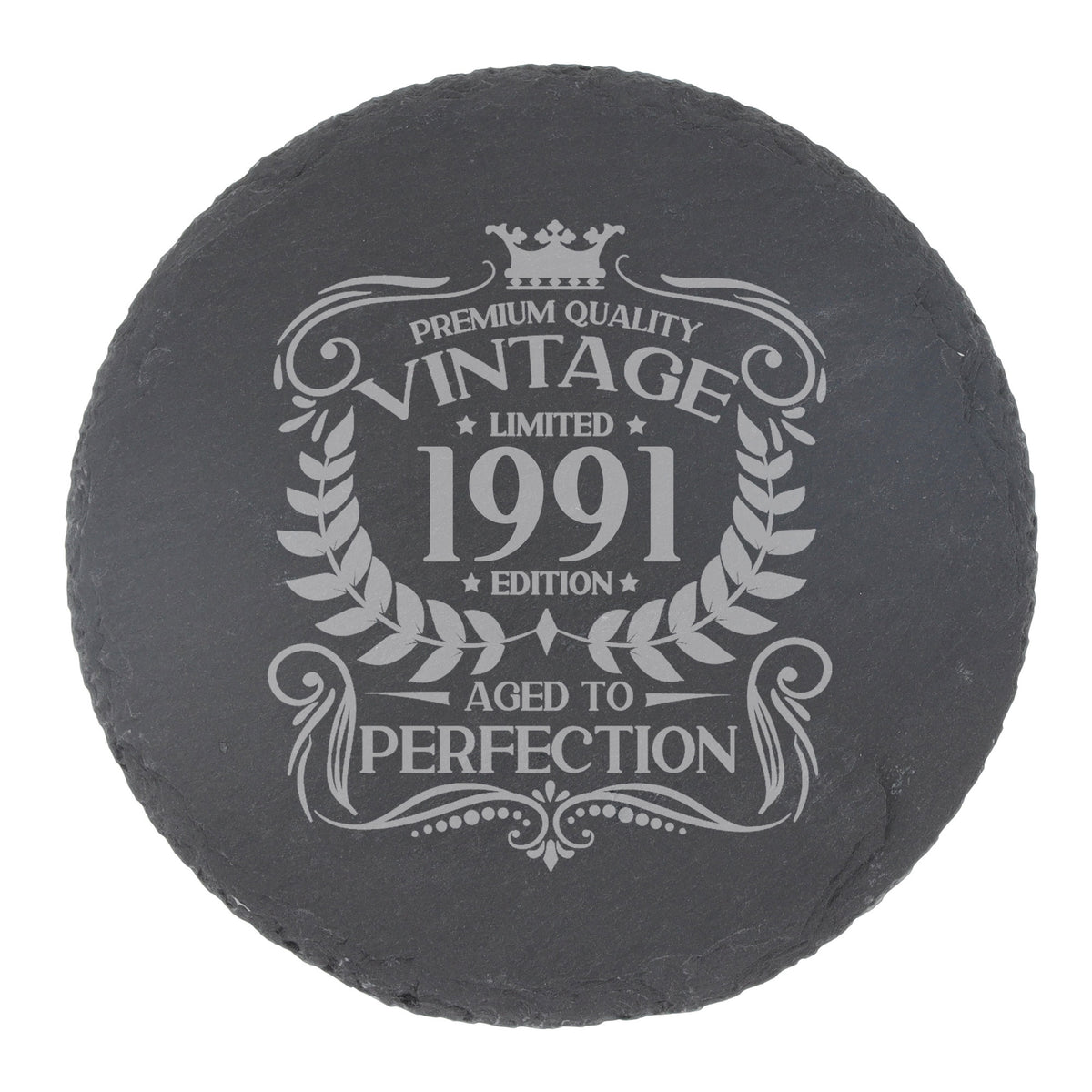 Round Slate Coaster