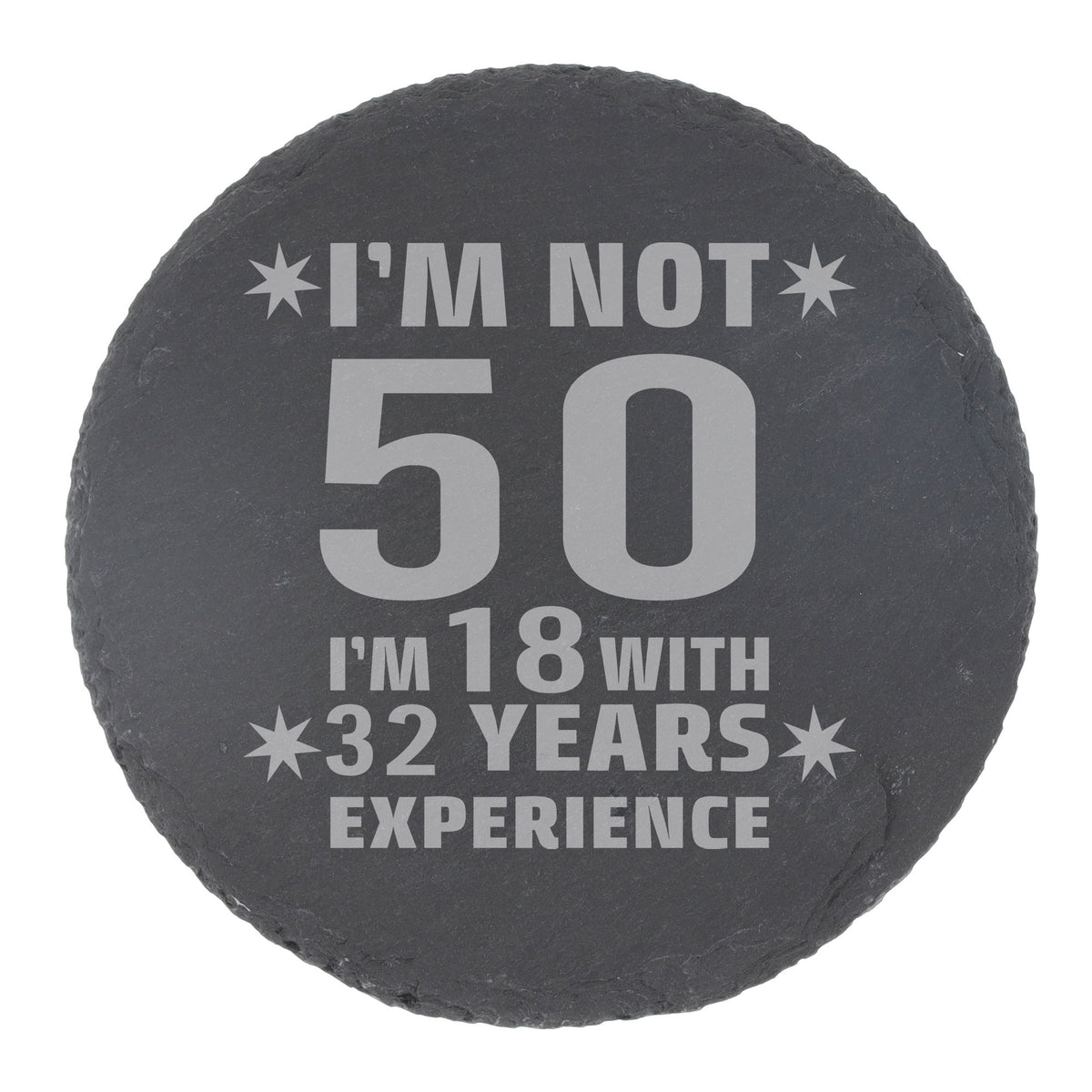 Round Slate Coaster