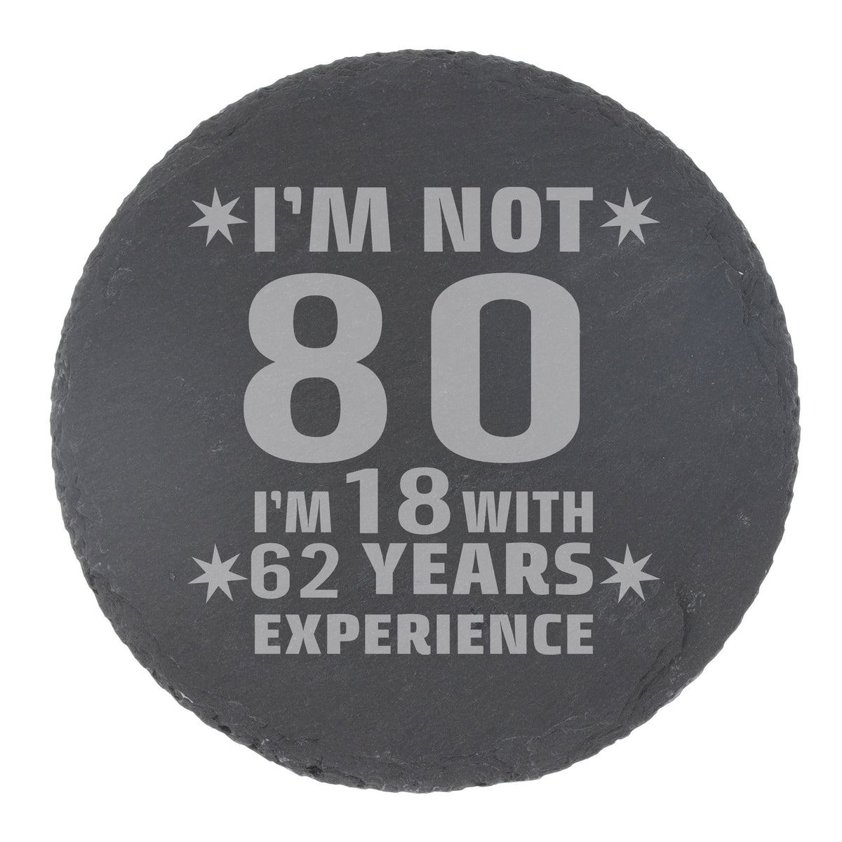Round Slate Coaster