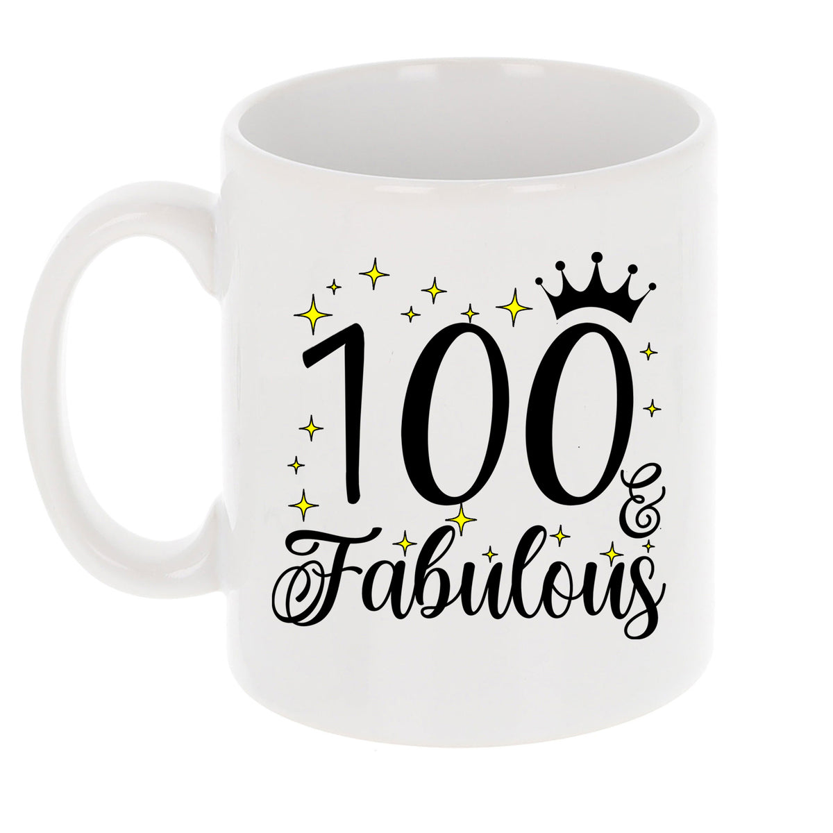 100 and Fabulous 100th Birthday Coffee Mug for Tea or Coffee
