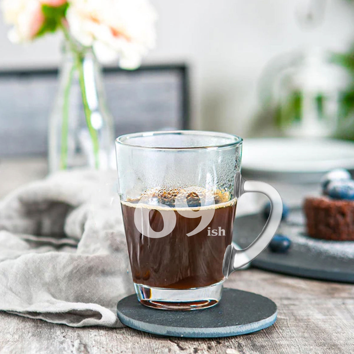 Glass Coffee Mug