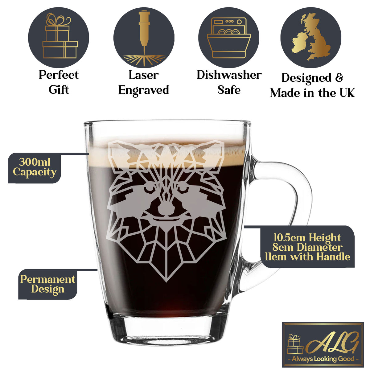 Glass Coffee Mug