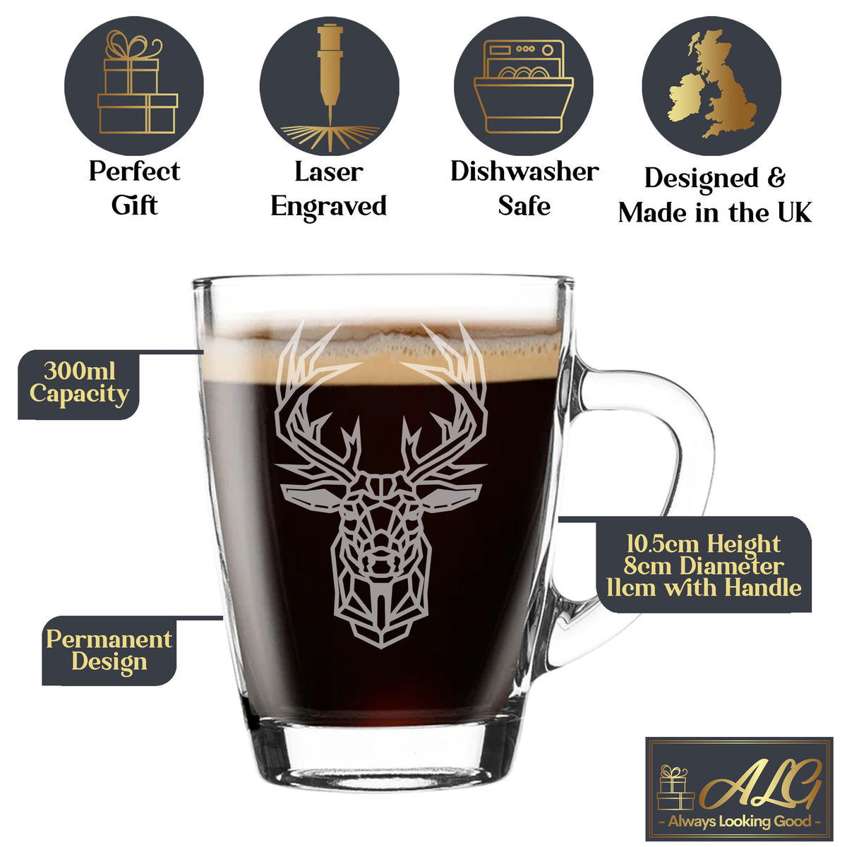 Glass Coffee Mug