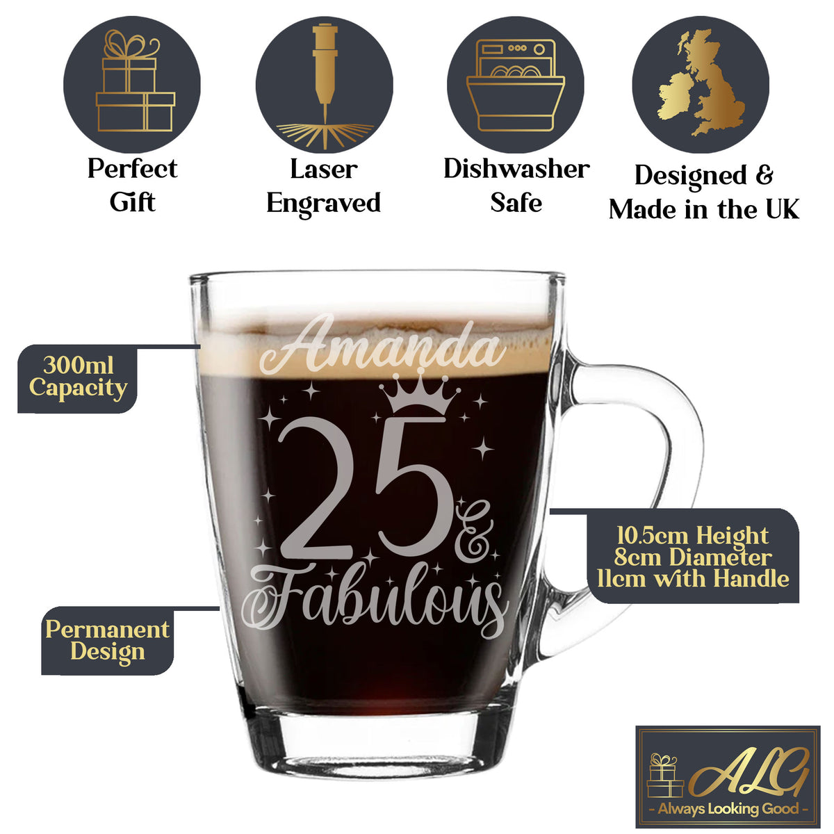 Glass Coffee Mug