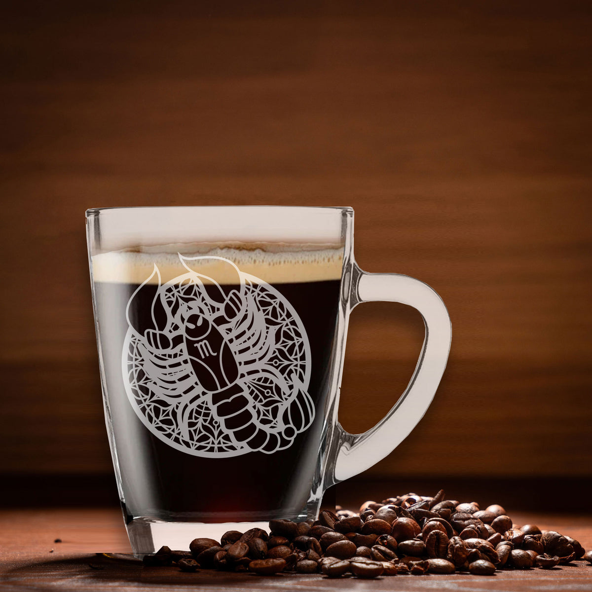 Glass Coffee Mug