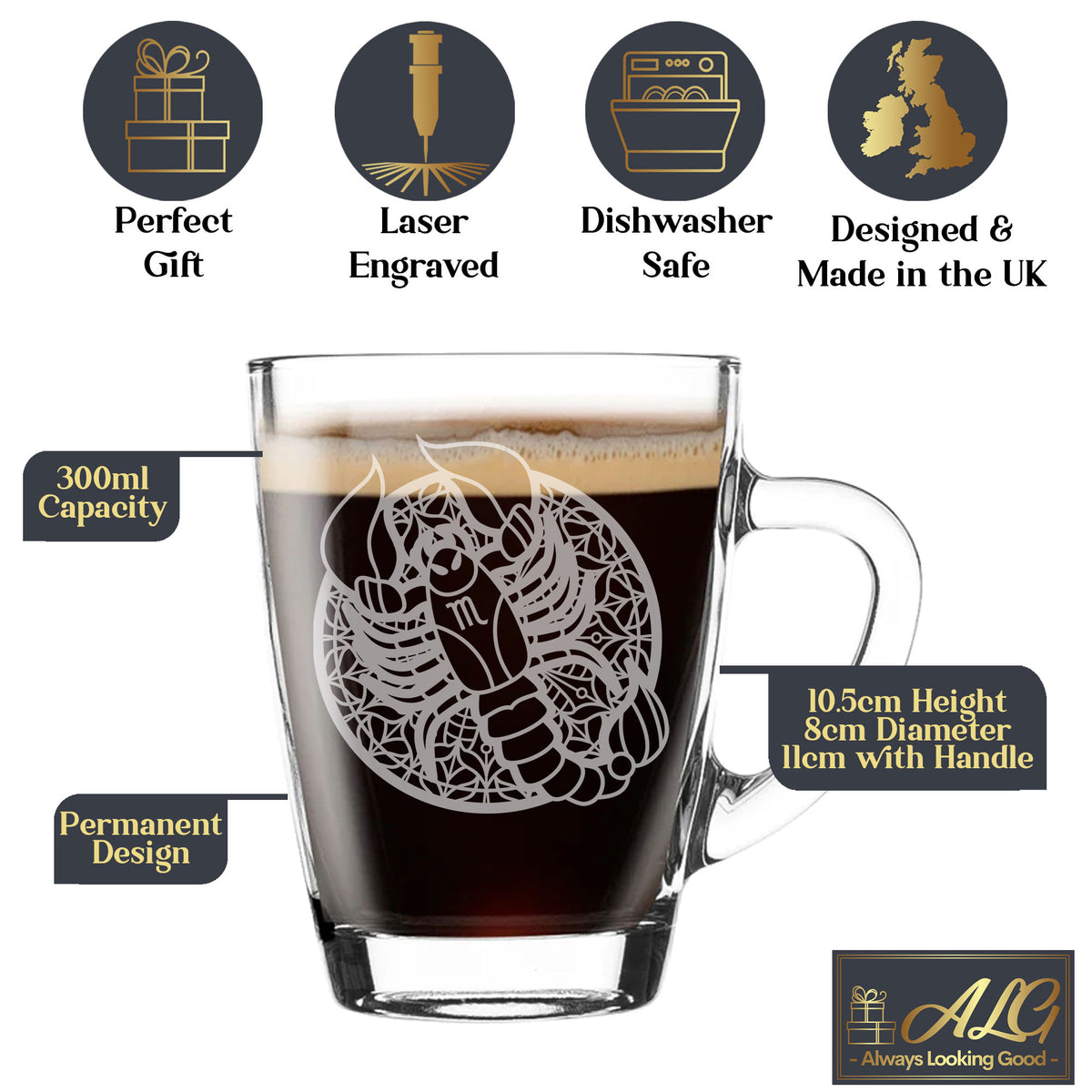 Glass Coffee Mug